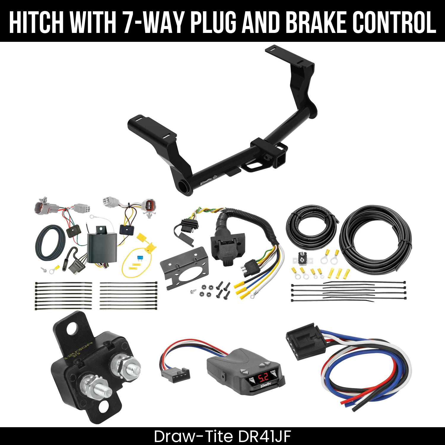 Trailer Hitch , 7-Way , Draw-Tite Activator IV Brake Control