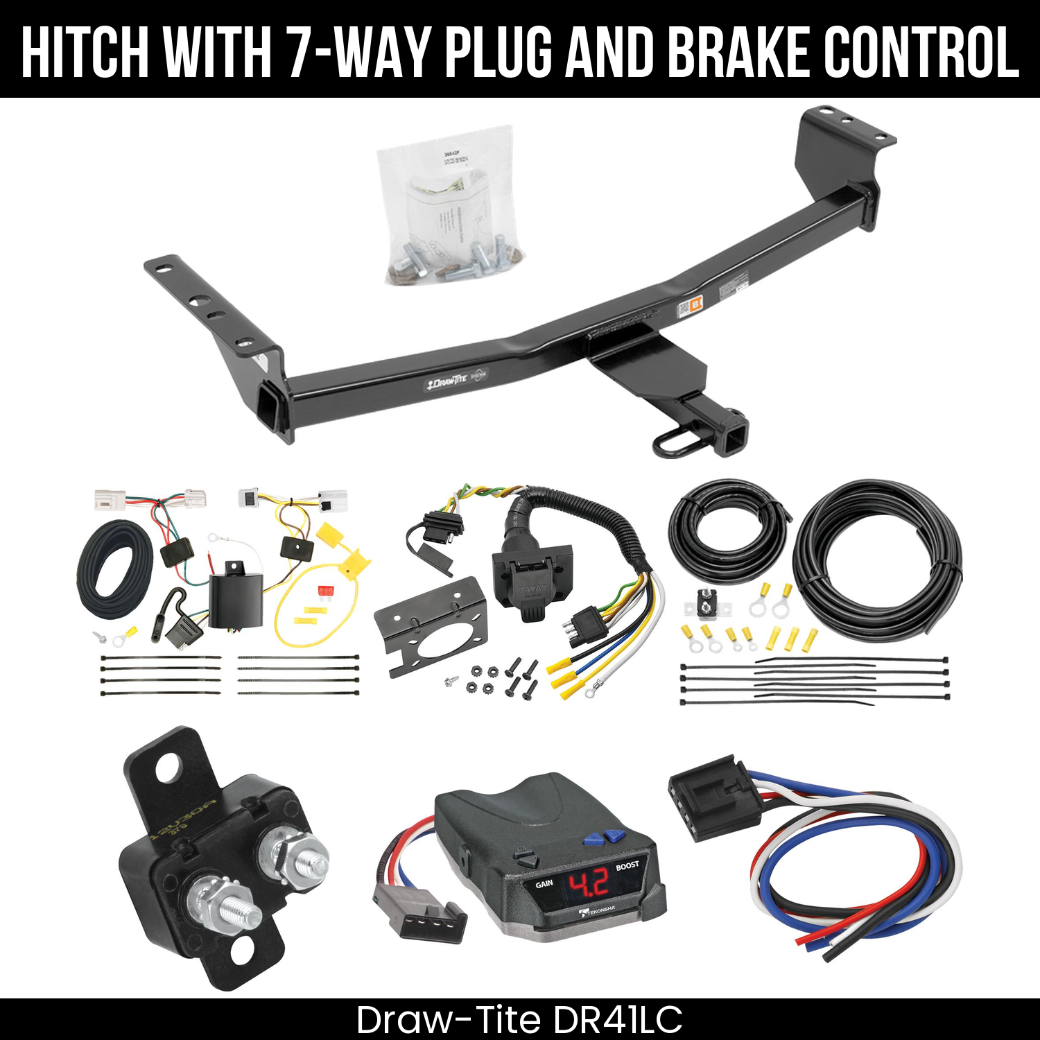 Trailer Hitch , 7-Way , Tekonsha Brake EVN Control