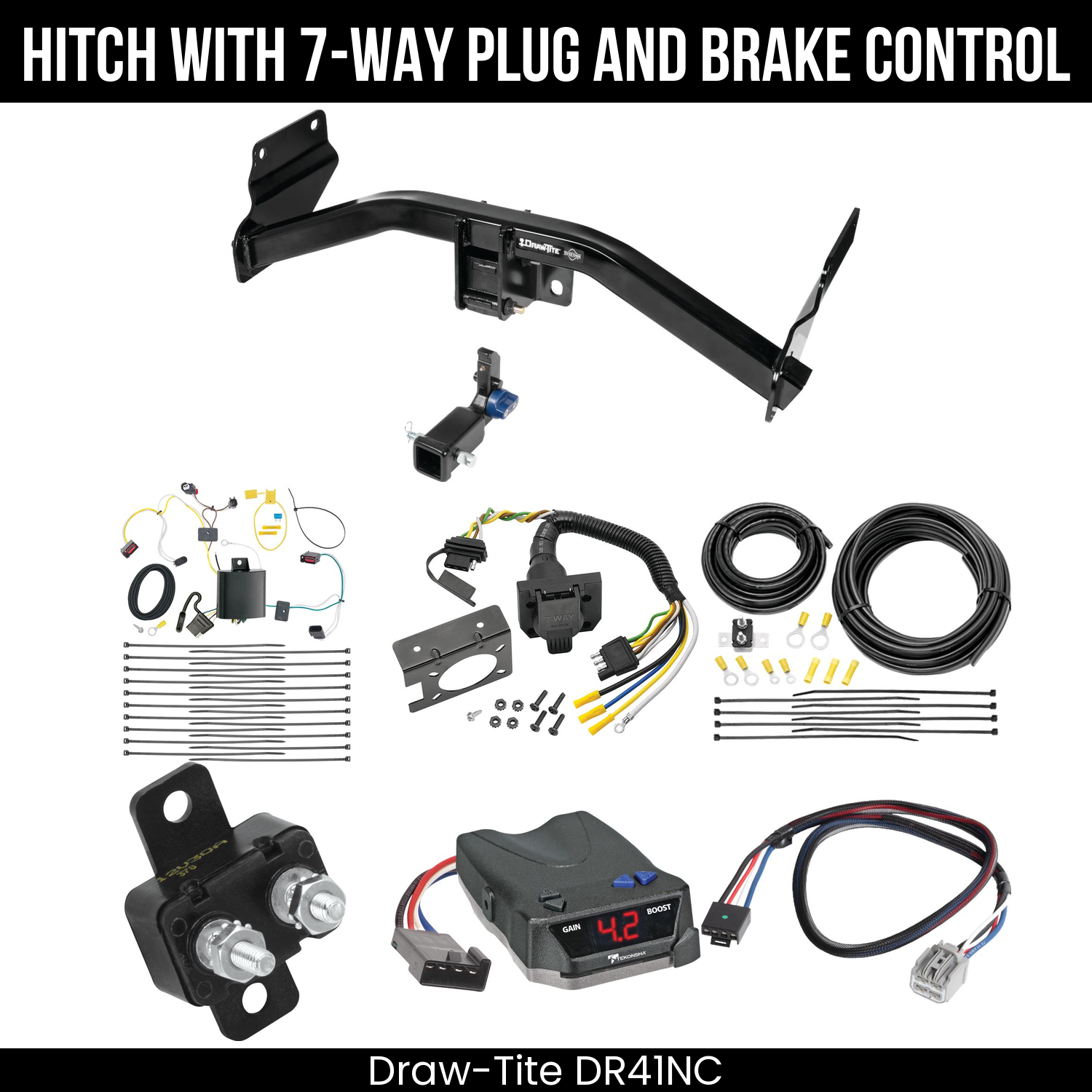 Trailer Hitch , 7-Way , Tekonsha Brake EVN Control