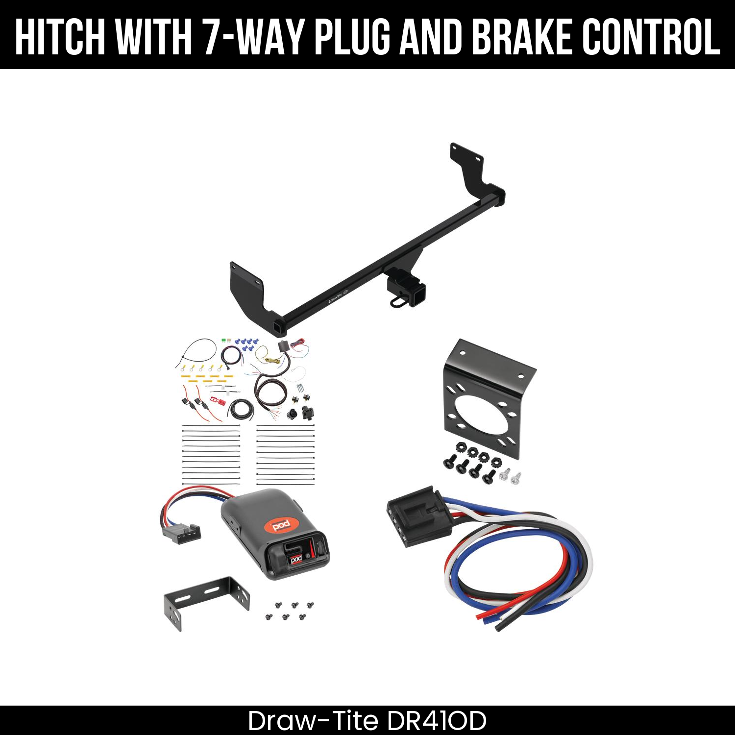 Trailer Hitch , 7-Way , Pro Series POD Brake Control