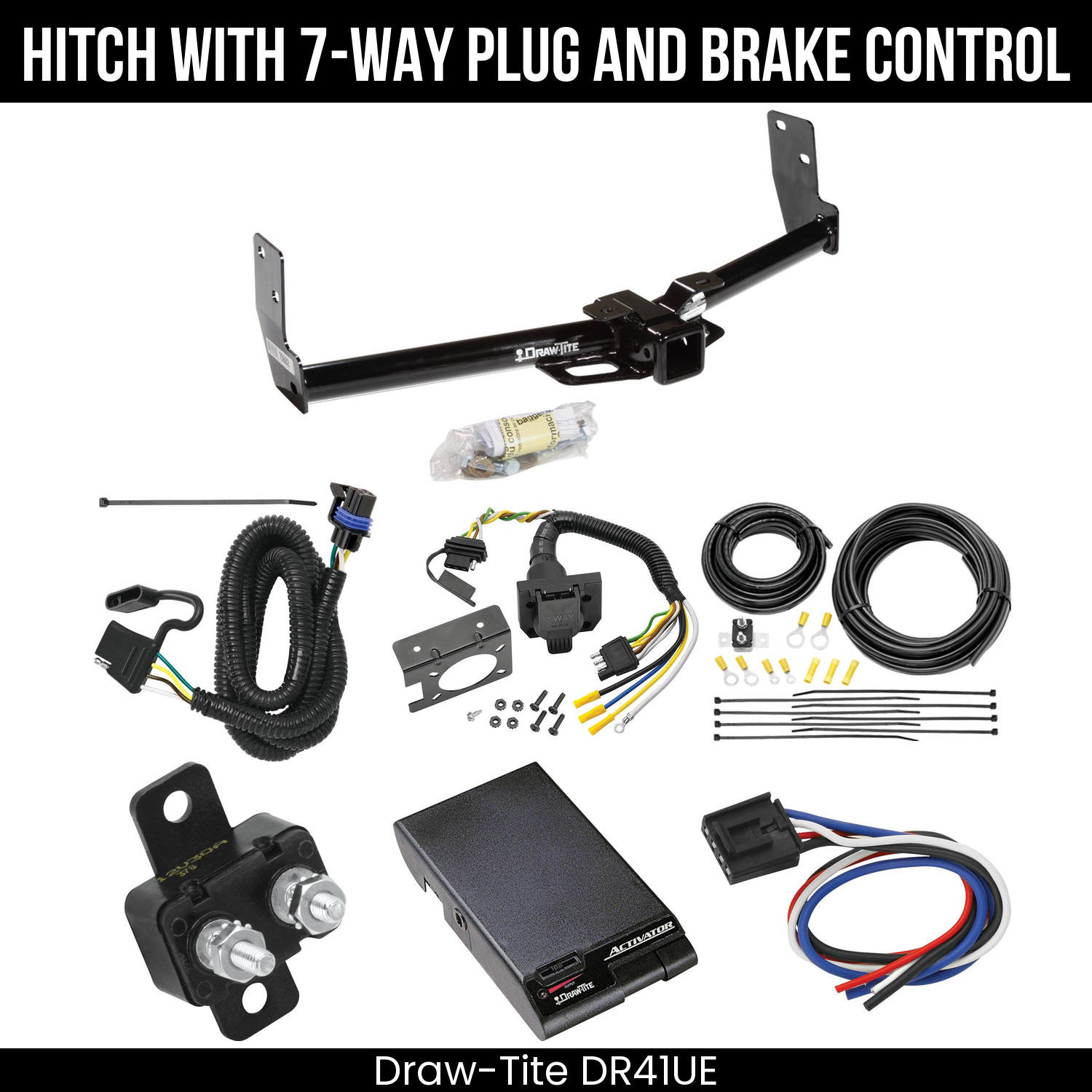 Trailer Hitch , 7-Way , Draw-Tite Activator Brake Control