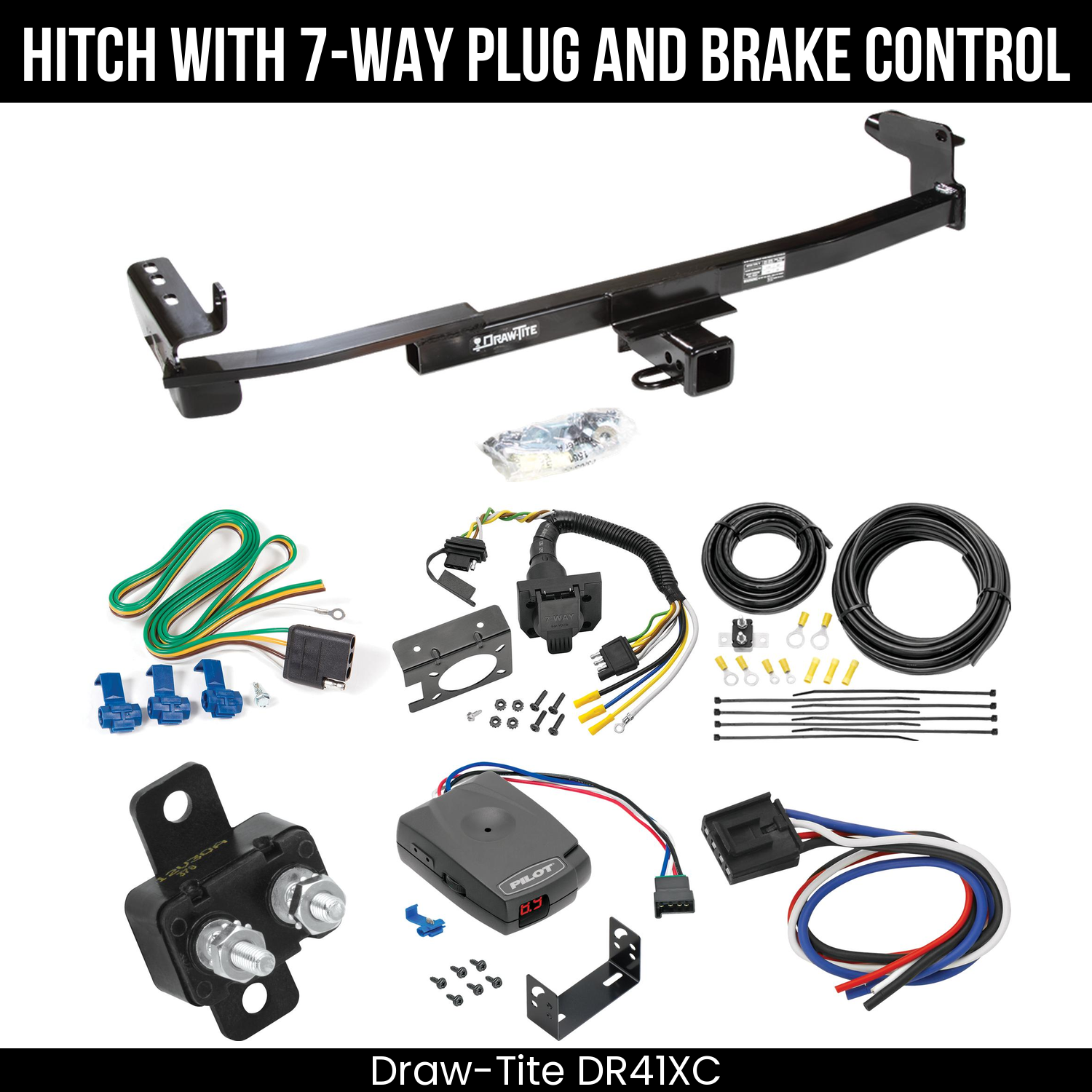 Trailer Hitch , 7-Way , Pro Series Pilot Brake Control
