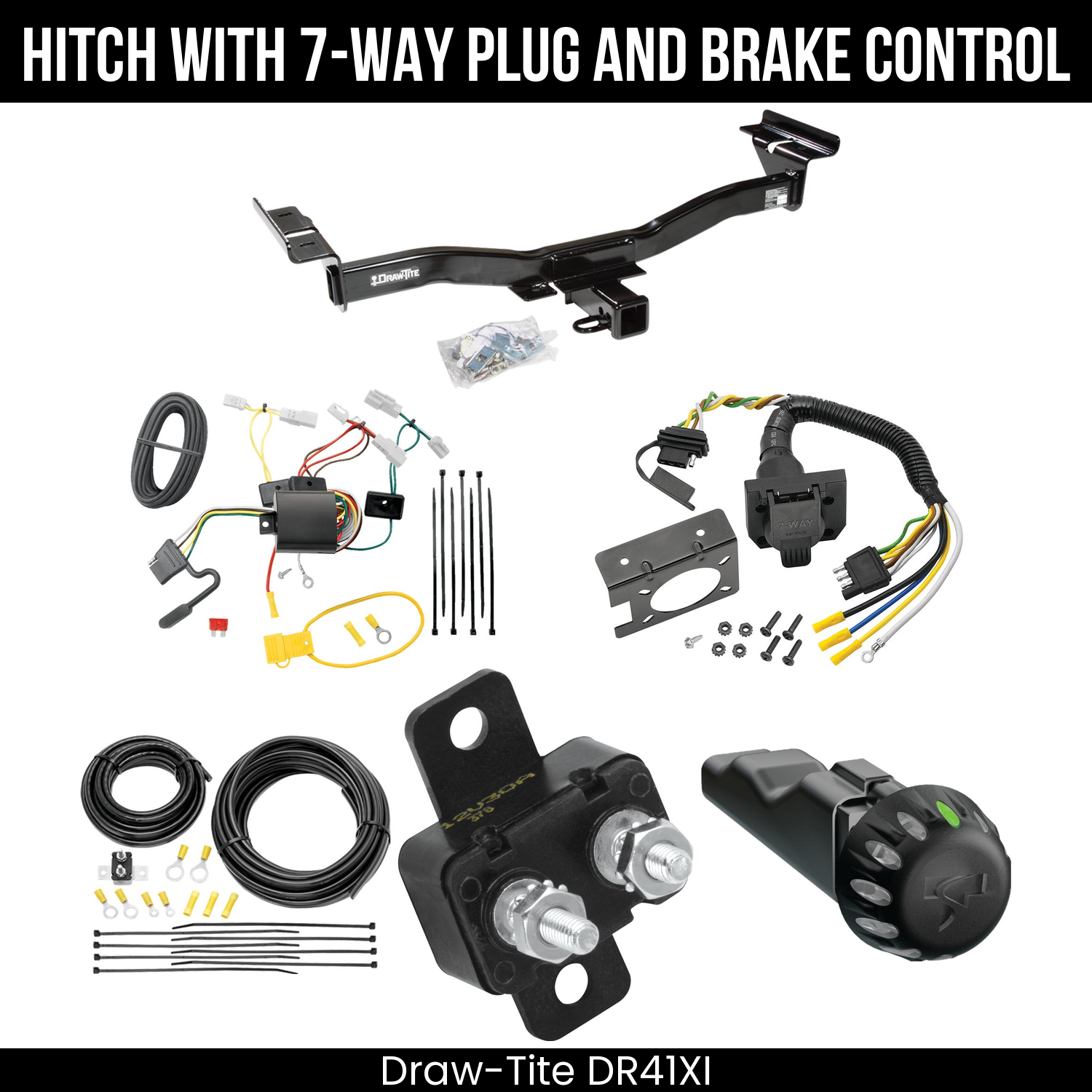 Trailer Hitch , 7-Way , Tekonsha Voyager iD Smart Brake Control
