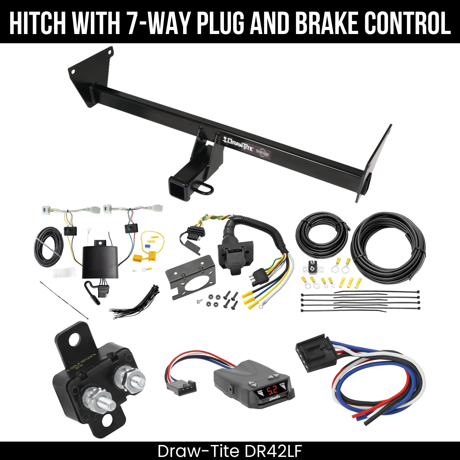 Trailer Hitch , 7-Way , Draw-Tite Activator IV Brake Control