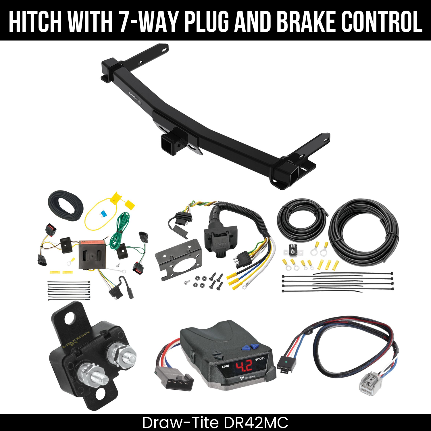Trailer Hitch , 7-Way , Tekonsha Brake EVN Control
