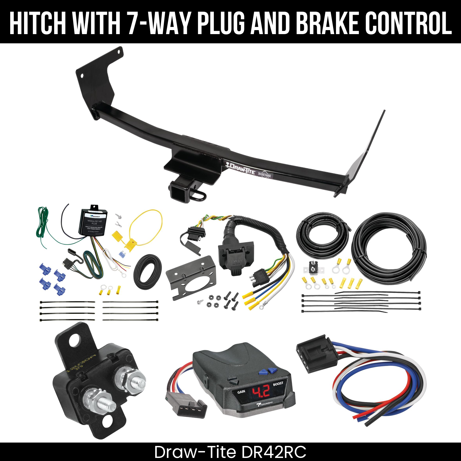 Trailer Hitch , 7-Way , Tekonsha Brake EVN Control