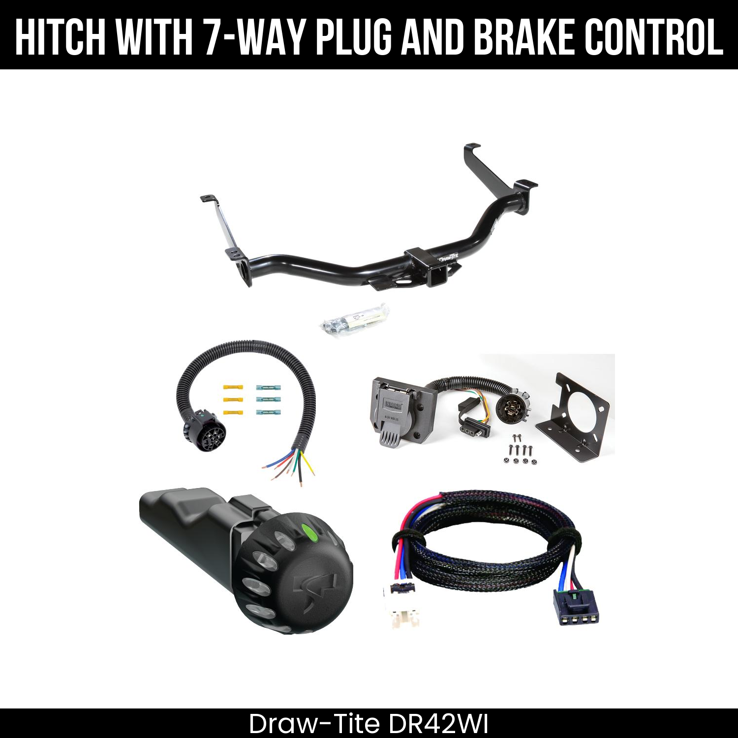 Trailer Hitch , 7-Way , Tekonsha Voyager iD Smart Brake Control
