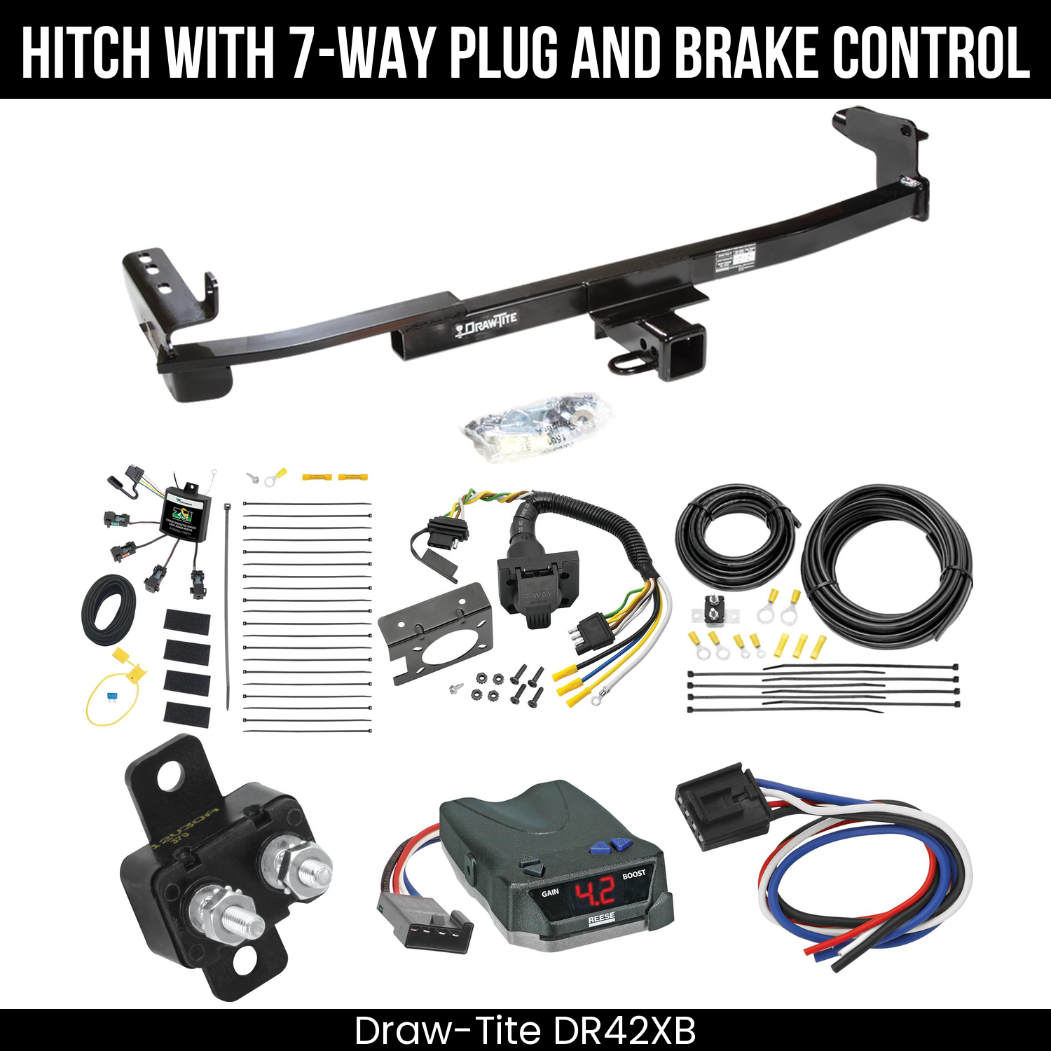 Trailer Hitch , 7-Way , Reese Brake EVN Control