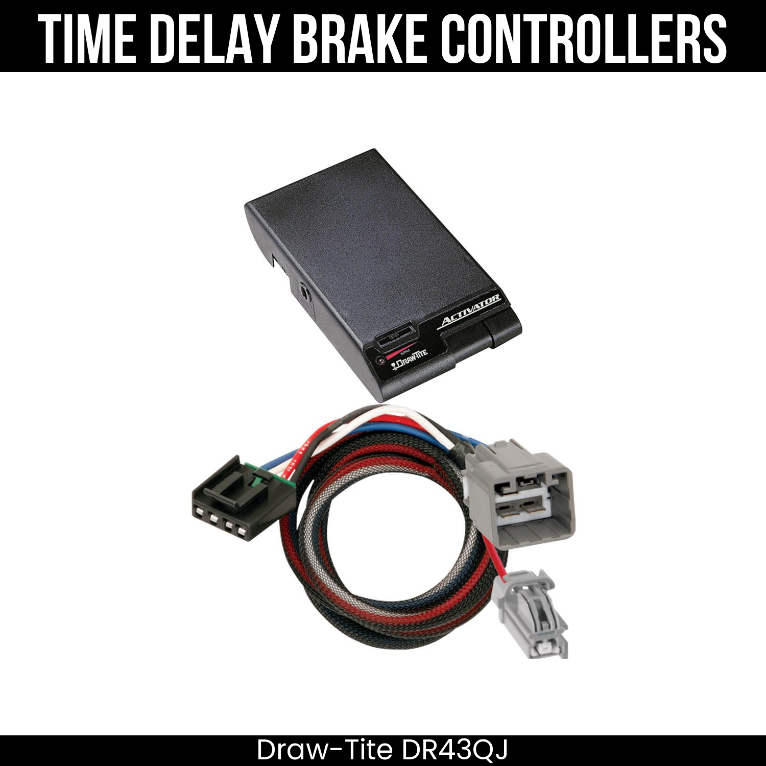 Draw-Tite Activator Brake Control , Plug Adapter