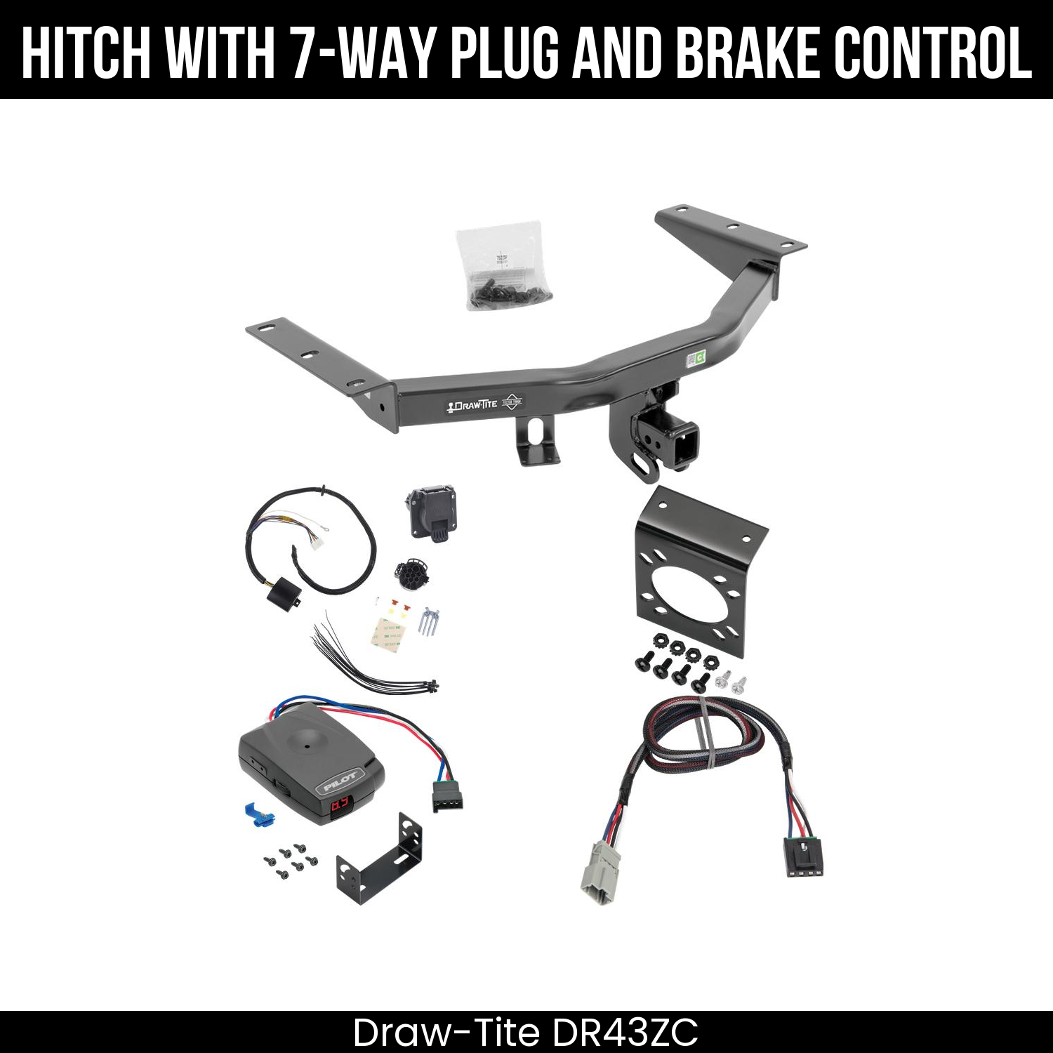 Trailer Hitch , 7-Way , Pro Series Pilot Brake Control