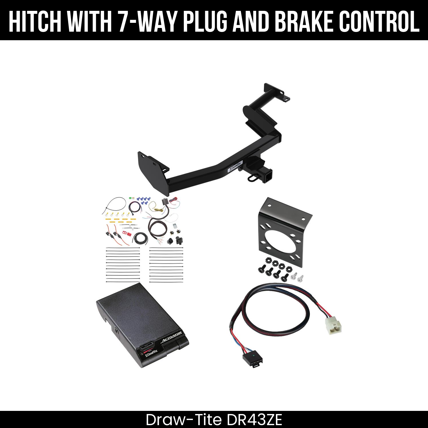 Trailer Hitch , 7-Way , Draw-Tite Activator Brake Control