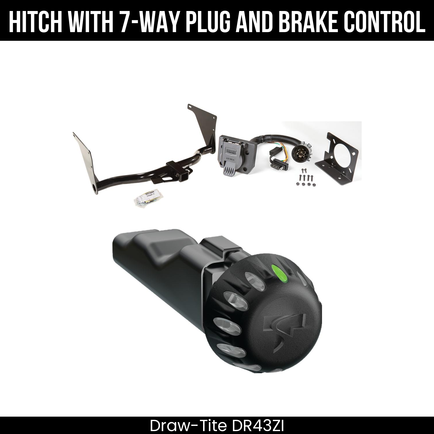 Trailer Hitch , 7-Way , Tekonsha Voyager iD Smart Brake Control