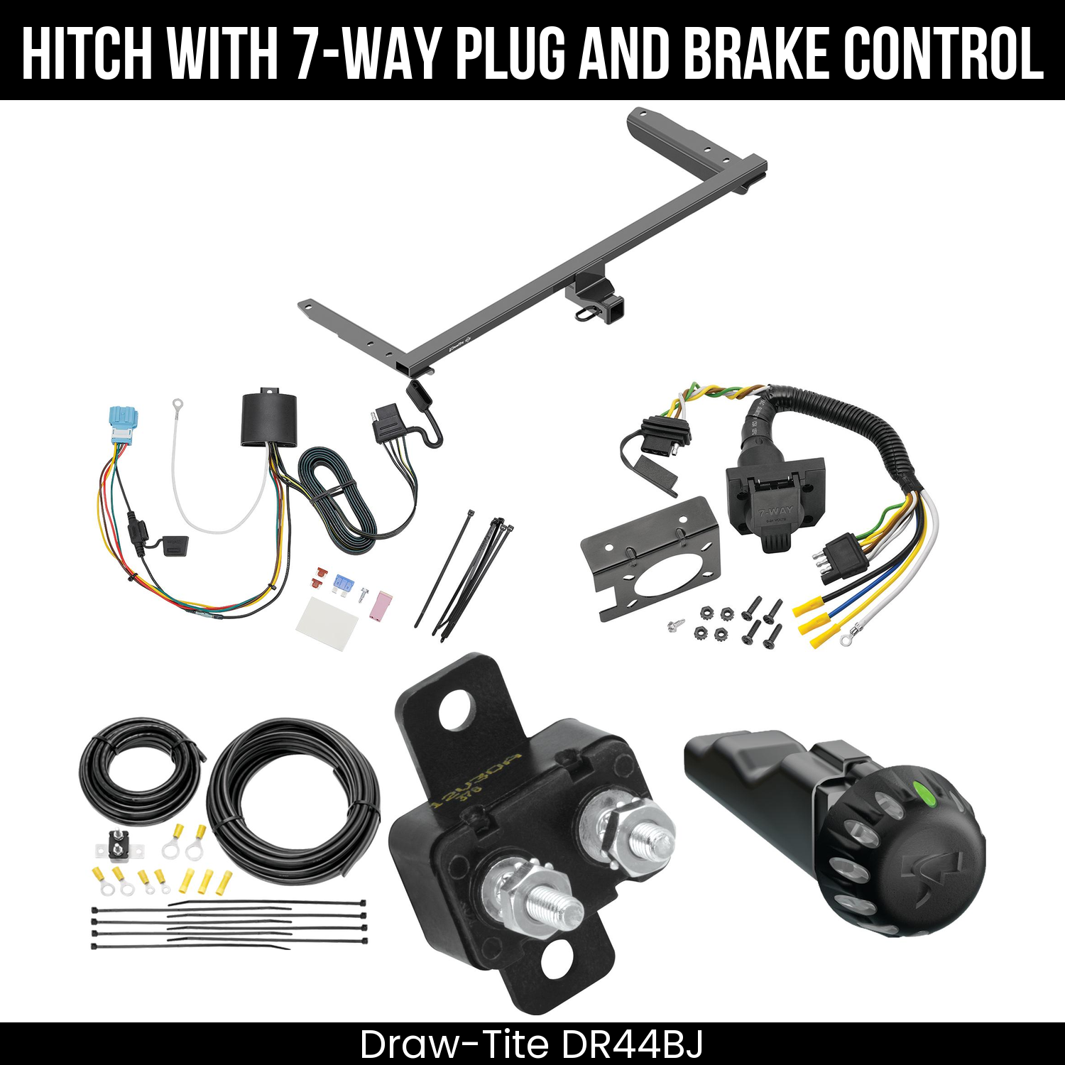 Trailer Hitch , 7-Way , Tekonsha Voyager iD Smart Brake Control