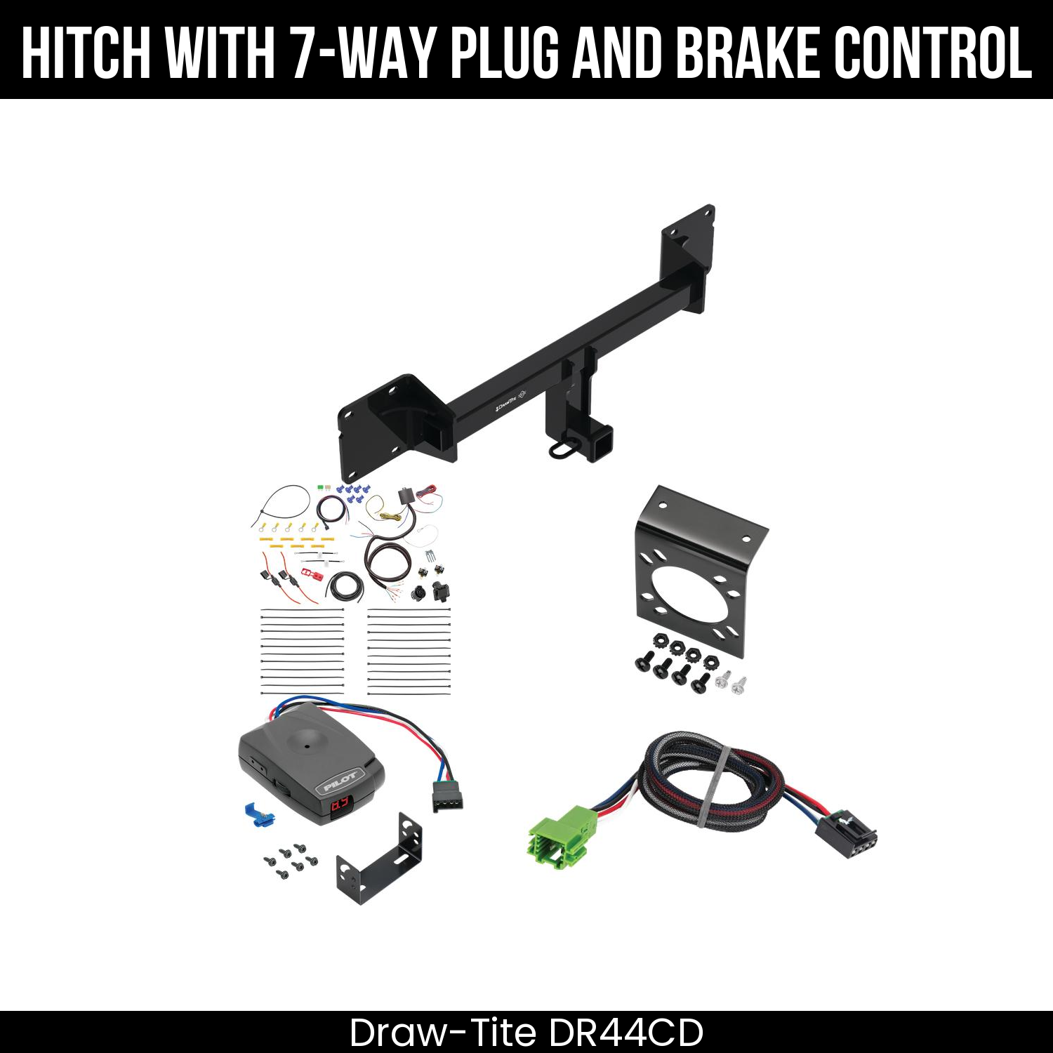Trailer Hitch , 7-Way , Pro Series Pilot Brake Control