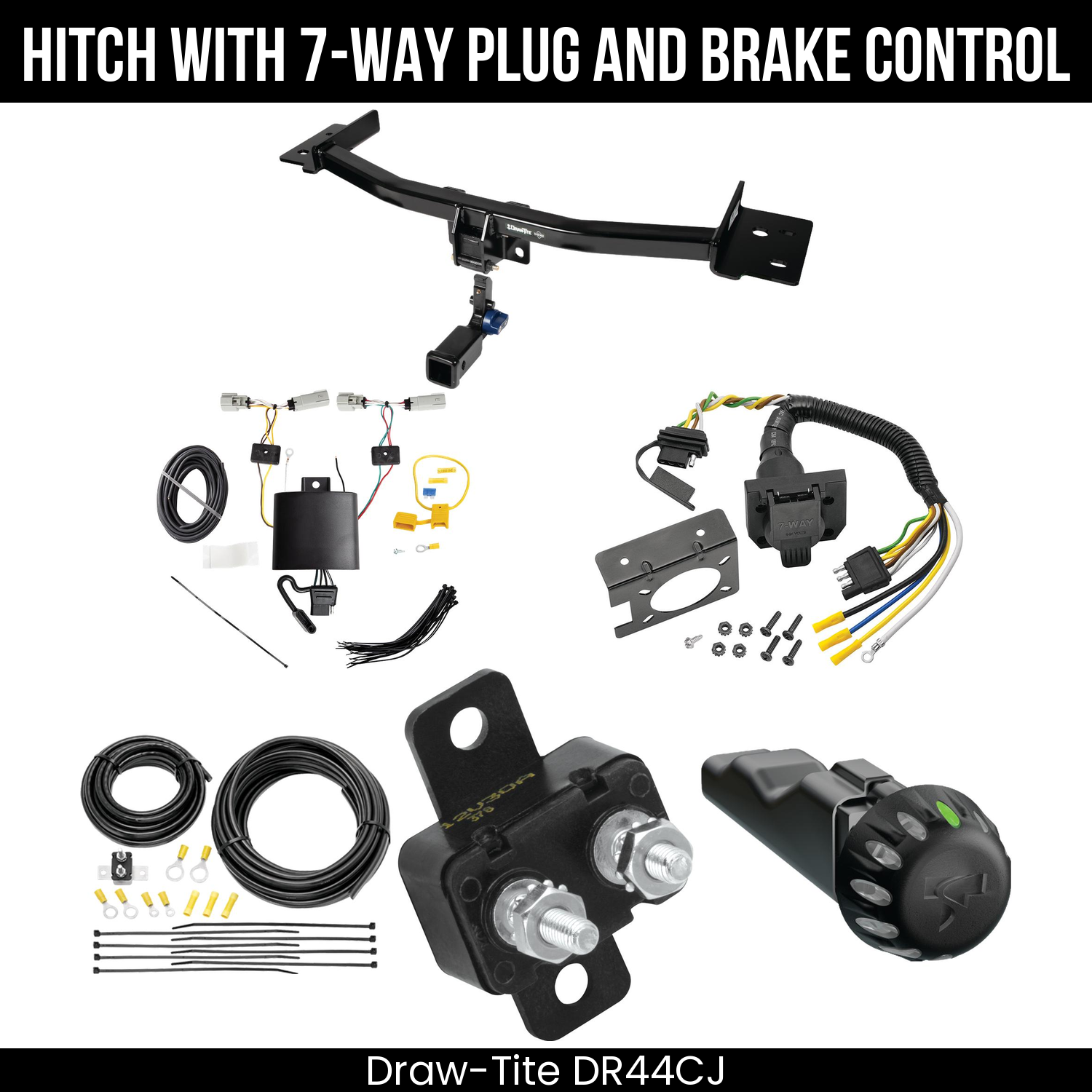 Trailer Hitch , 7-Way , Tekonsha Voyager iD Smart Brake Control