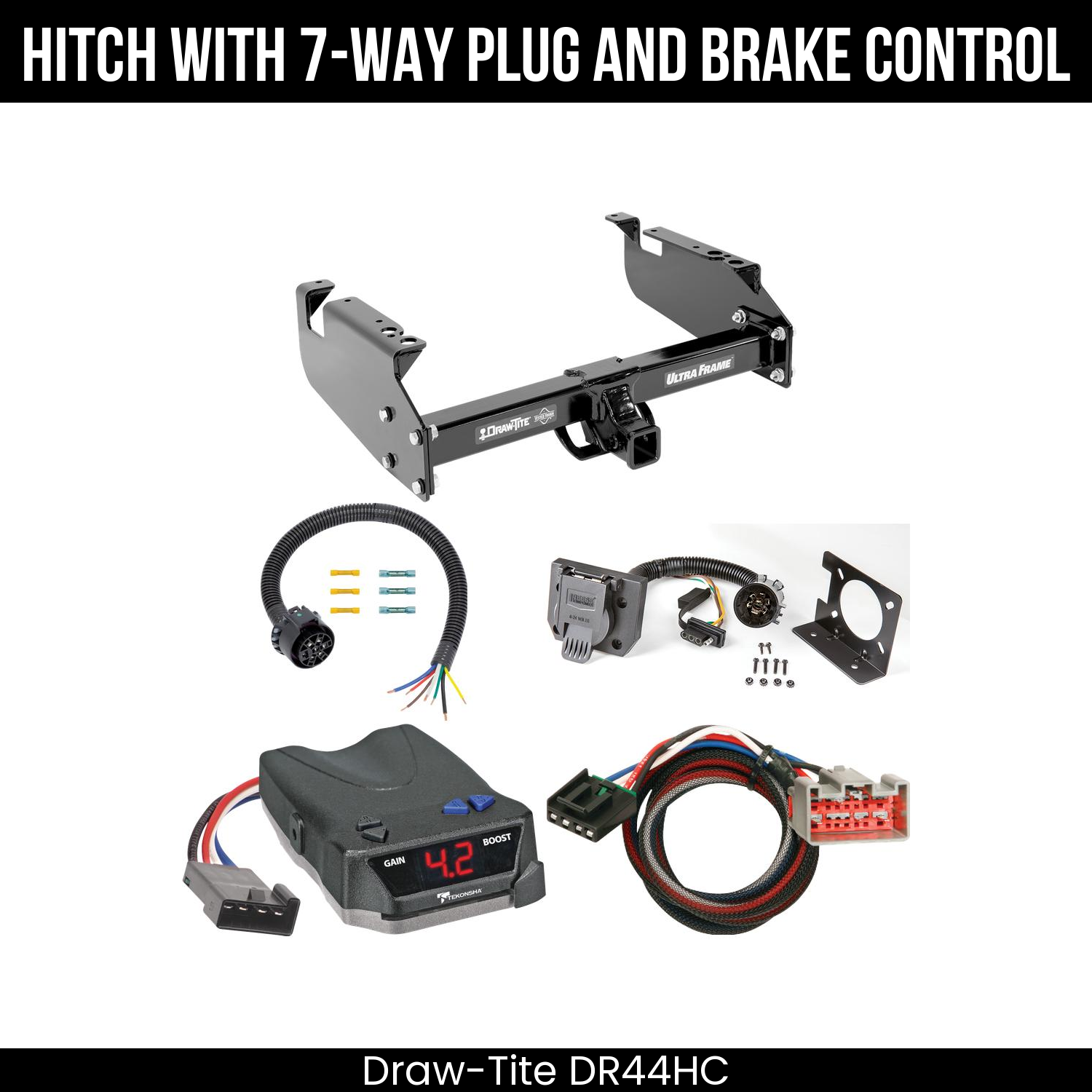 Trailer Hitch , 7-Way , Tekonsha Brake EVN Control