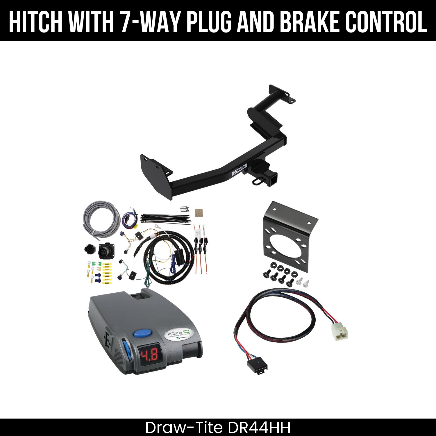 Trailer Hitch , 7-Way , Tekonsha Primus IQ Brake Control