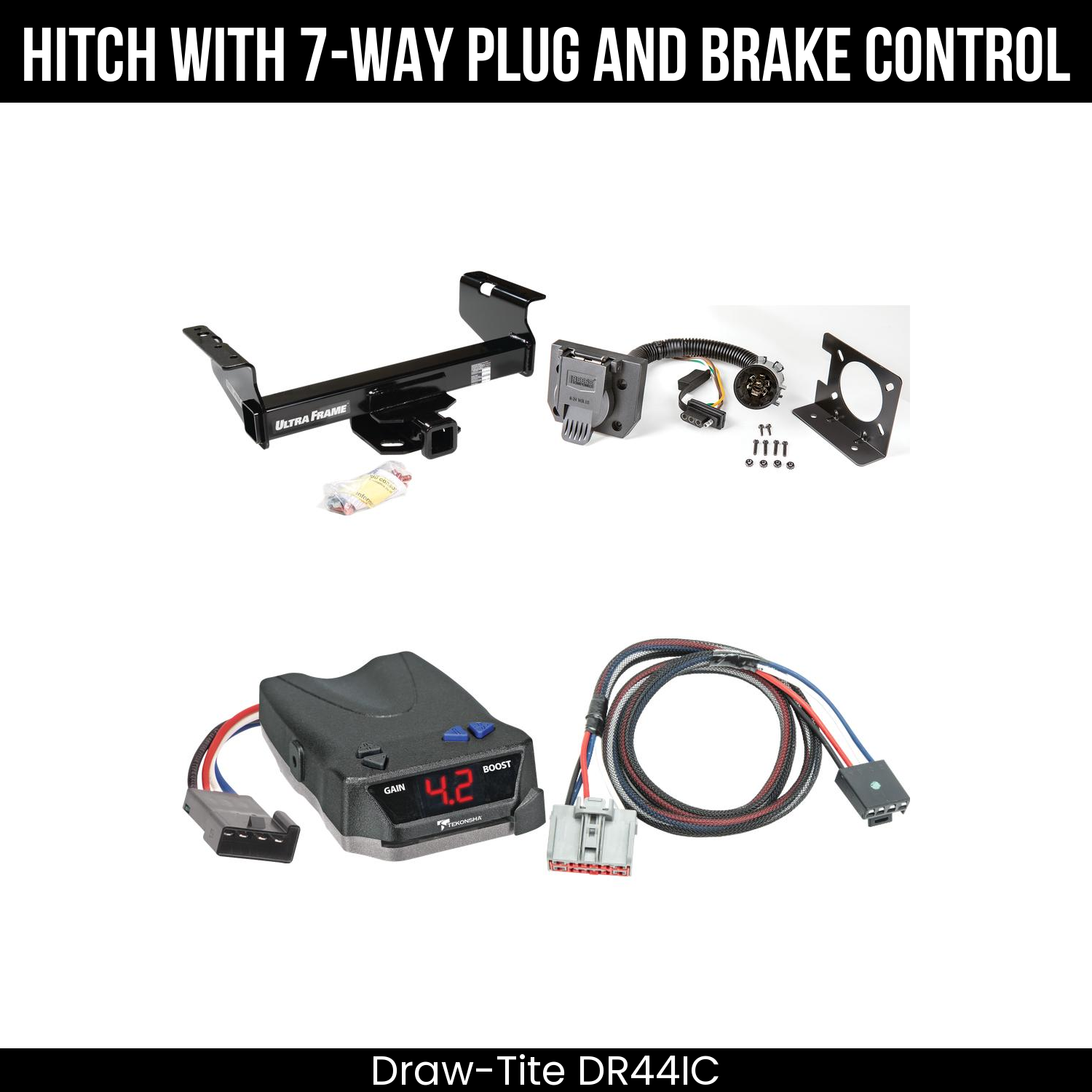 Trailer Hitch , 7-Way , Tekonsha Brake EVN Control