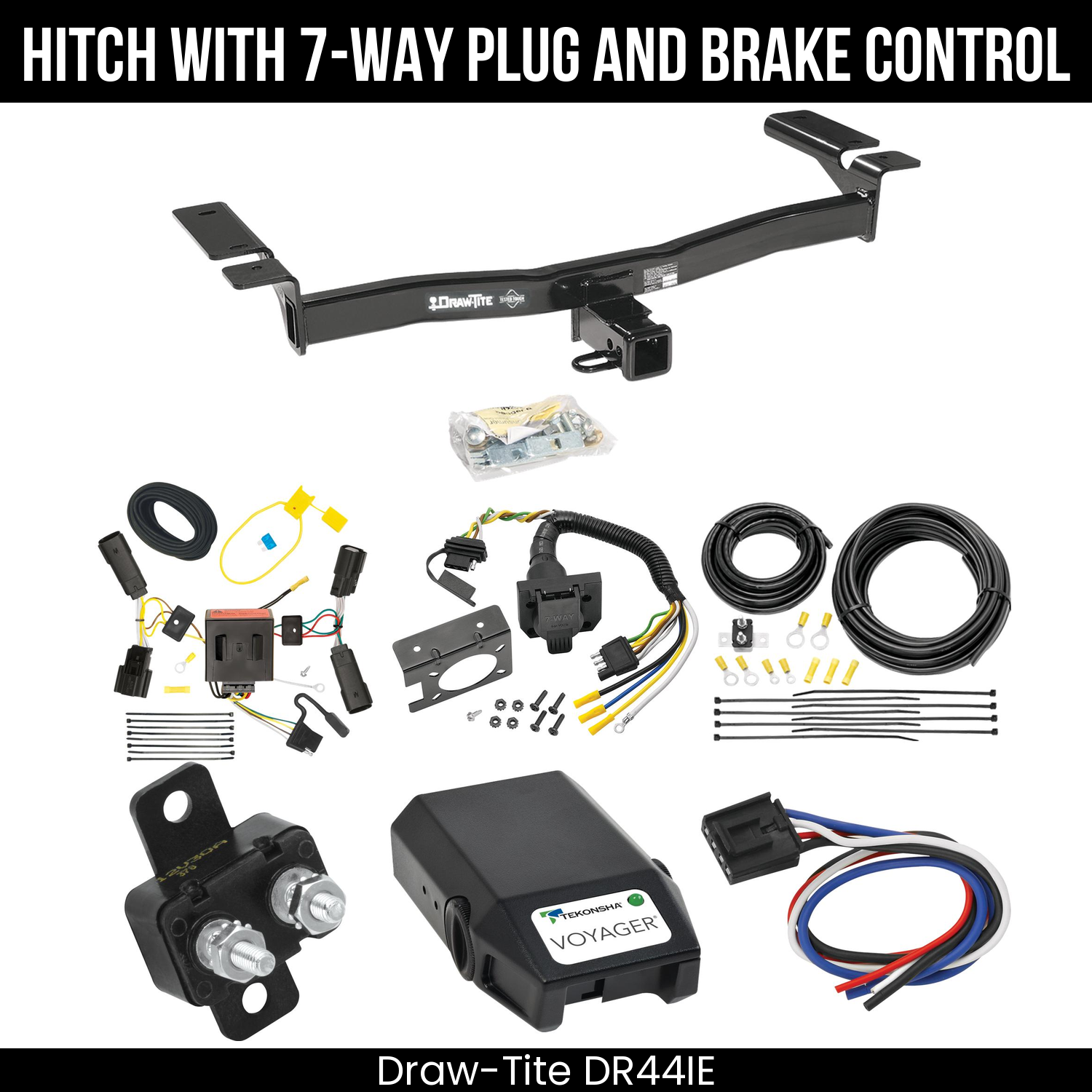 Trailer Hitch , 7-Way , Tekonsha Voyager Brake Control