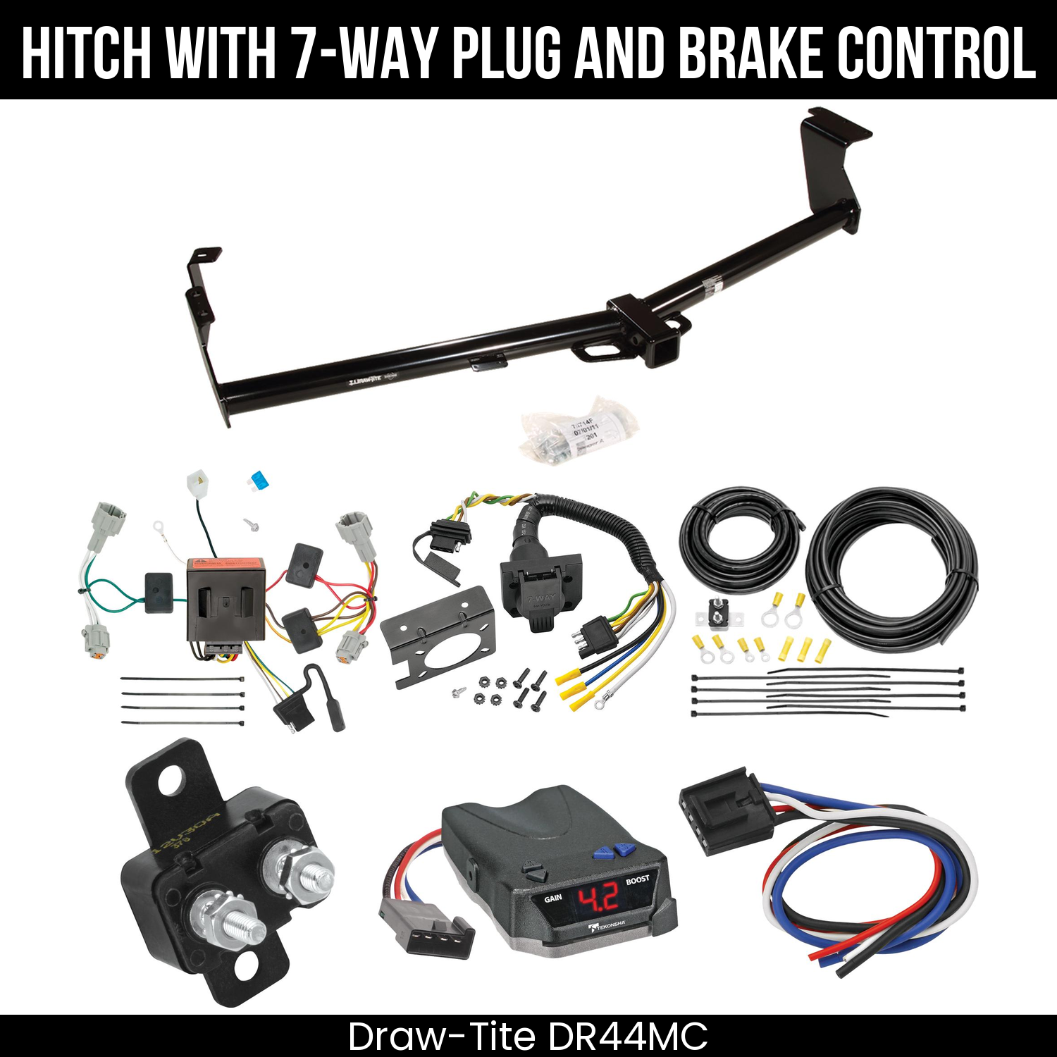 Trailer Hitch , 7-Way , Tekonsha Brake EVN Control