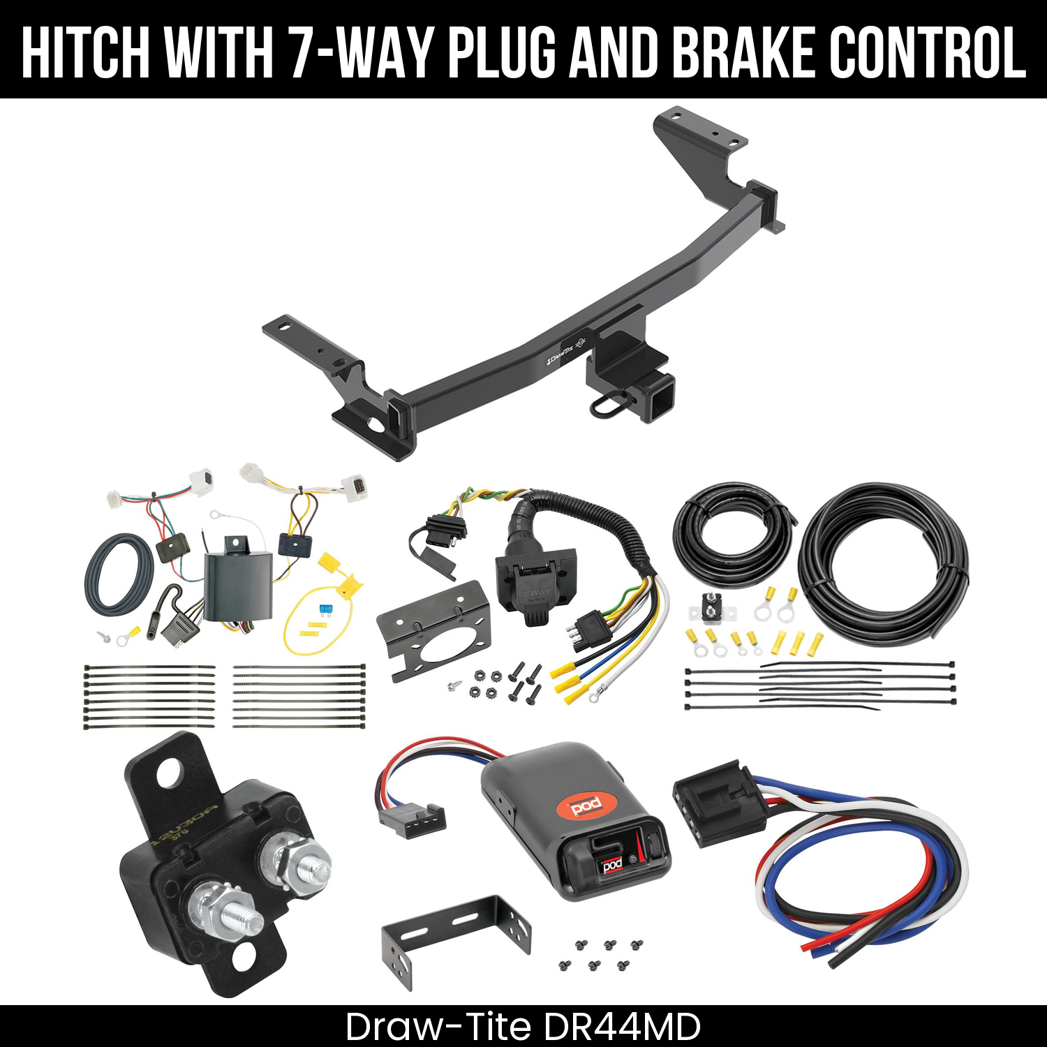 Trailer Hitch , 7-Way , Pro Series POD Brake Control