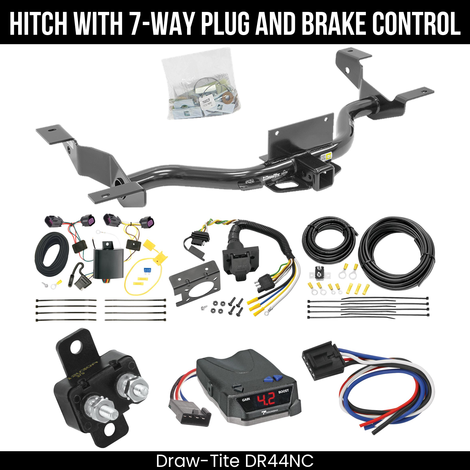 Trailer Hitch , 7-Way , Tekonsha Brake EVN Control