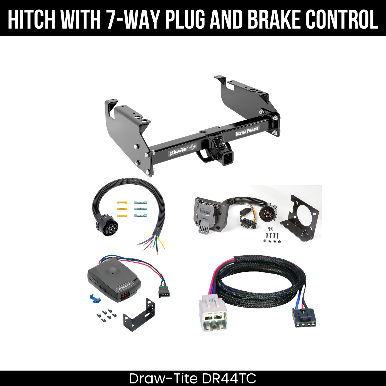 Trailer Hitch , 7-Way , Pro Series Pilot Brake Control