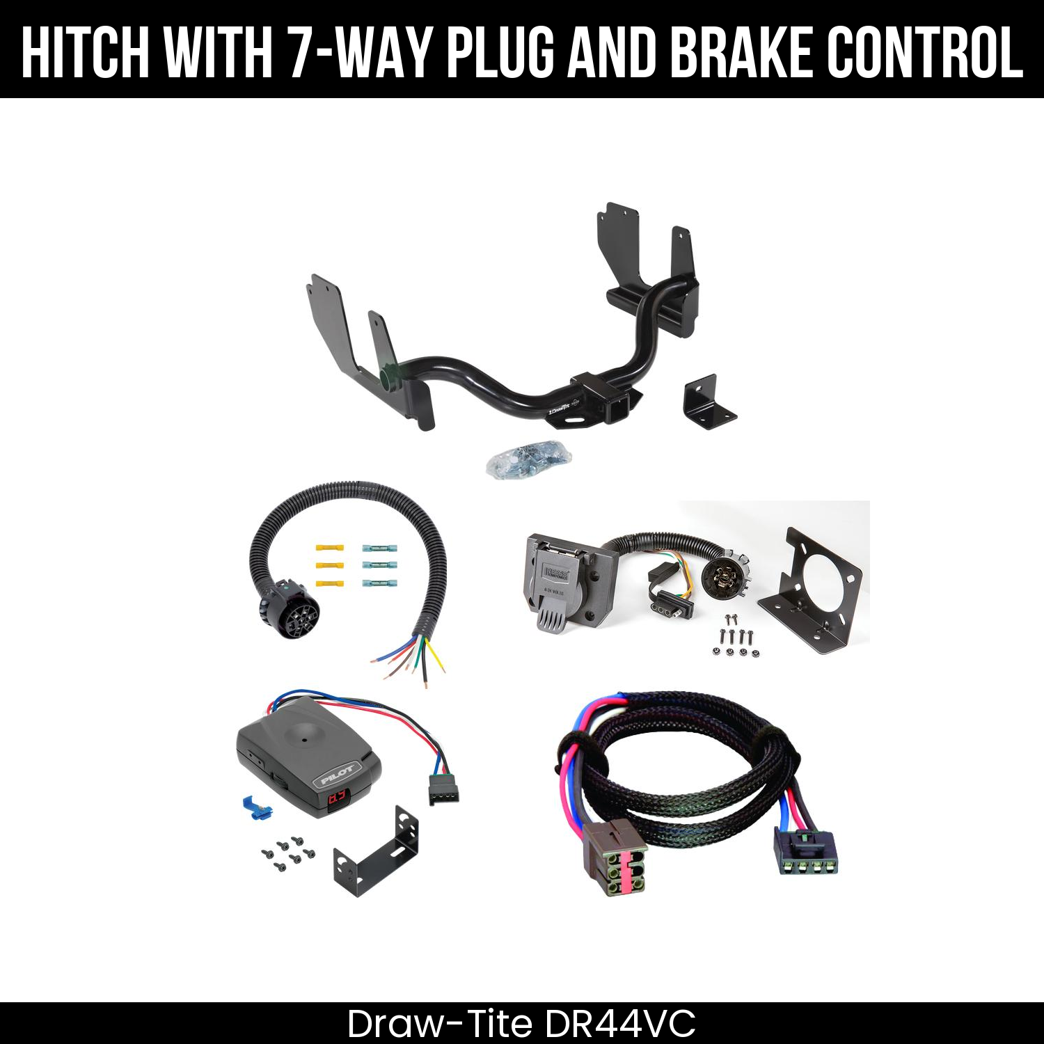 Trailer Hitch , 7-Way , Pro Series Pilot Brake Control