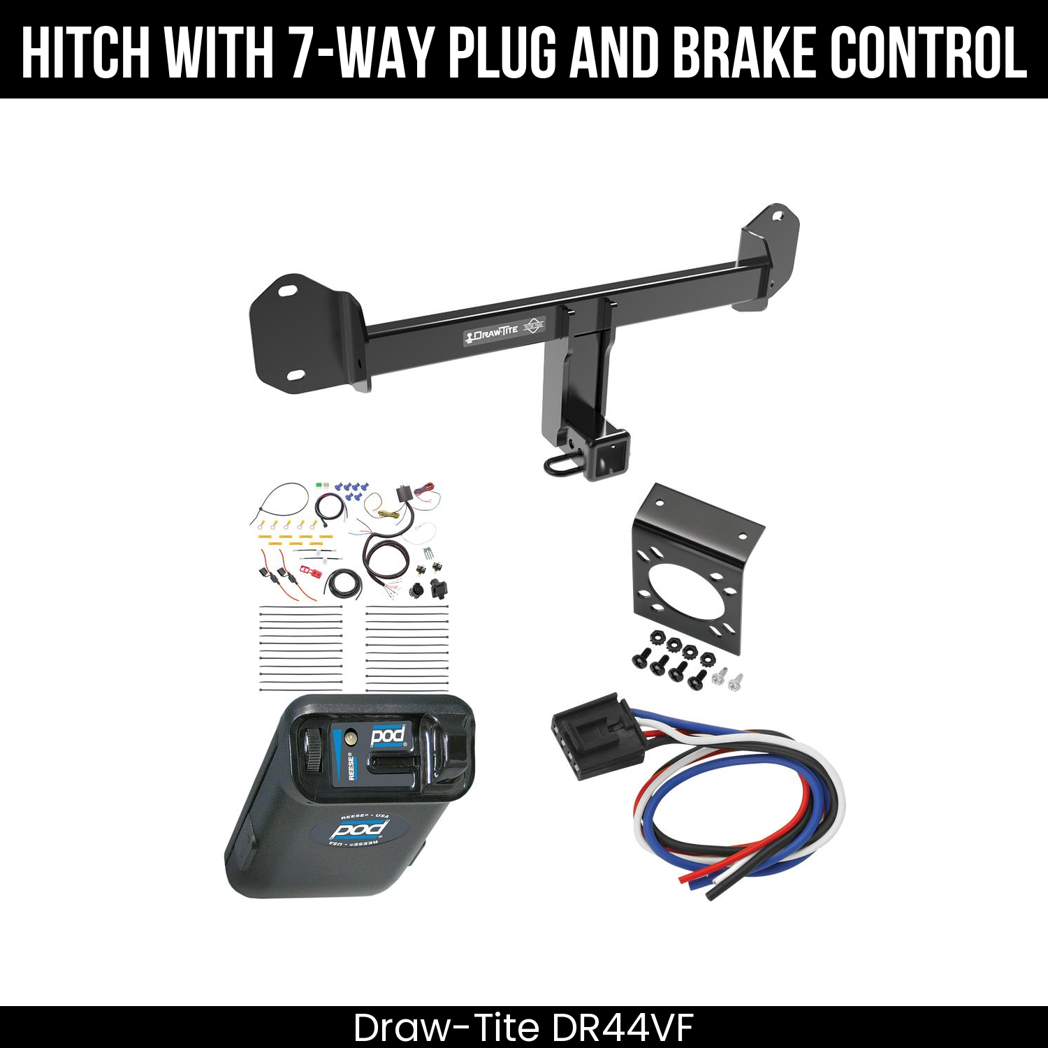 Trailer Hitch , 7-Way , Reese POD Brake Control