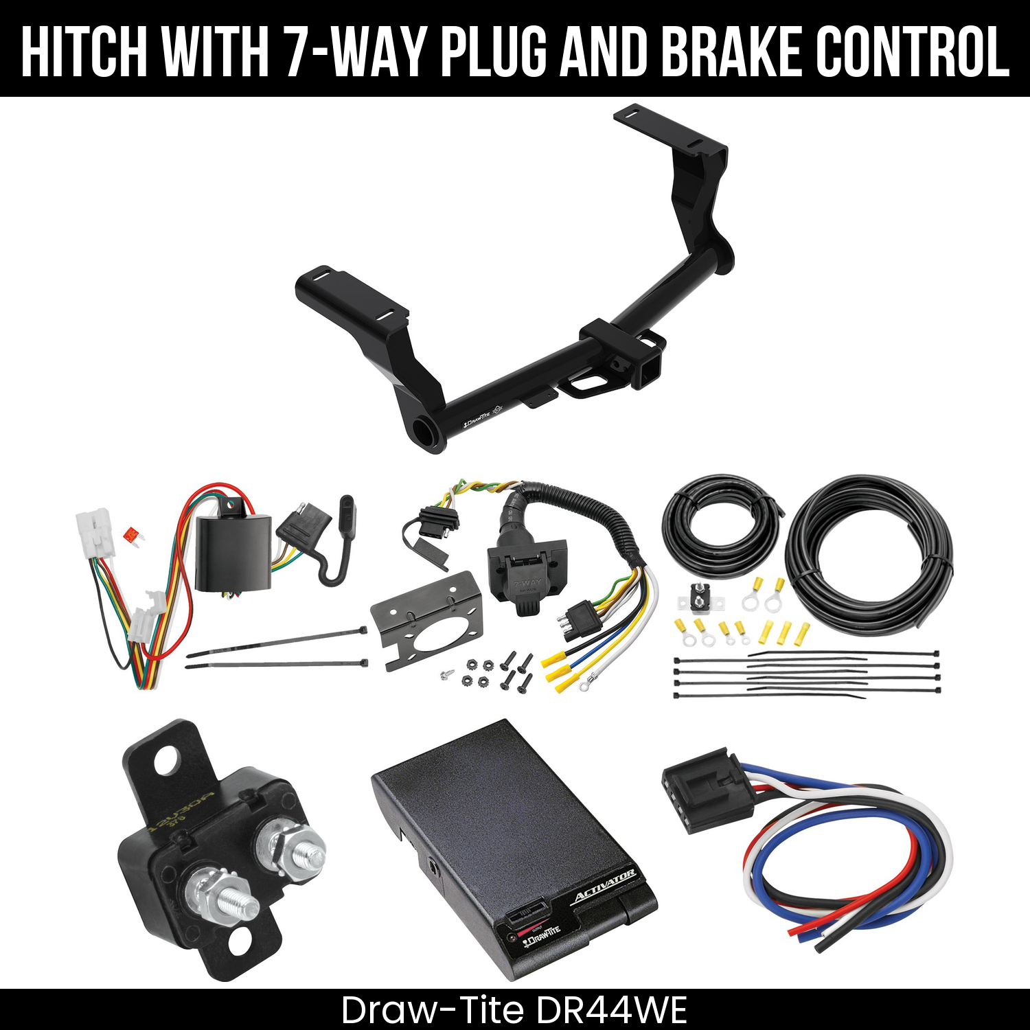 Trailer Hitch , 7-Way , Draw-Tite Activator Brake Control