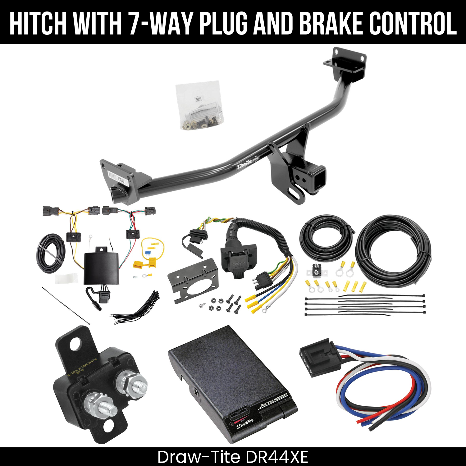 Trailer Hitch , 7-Way , Draw-Tite Activator Brake Control