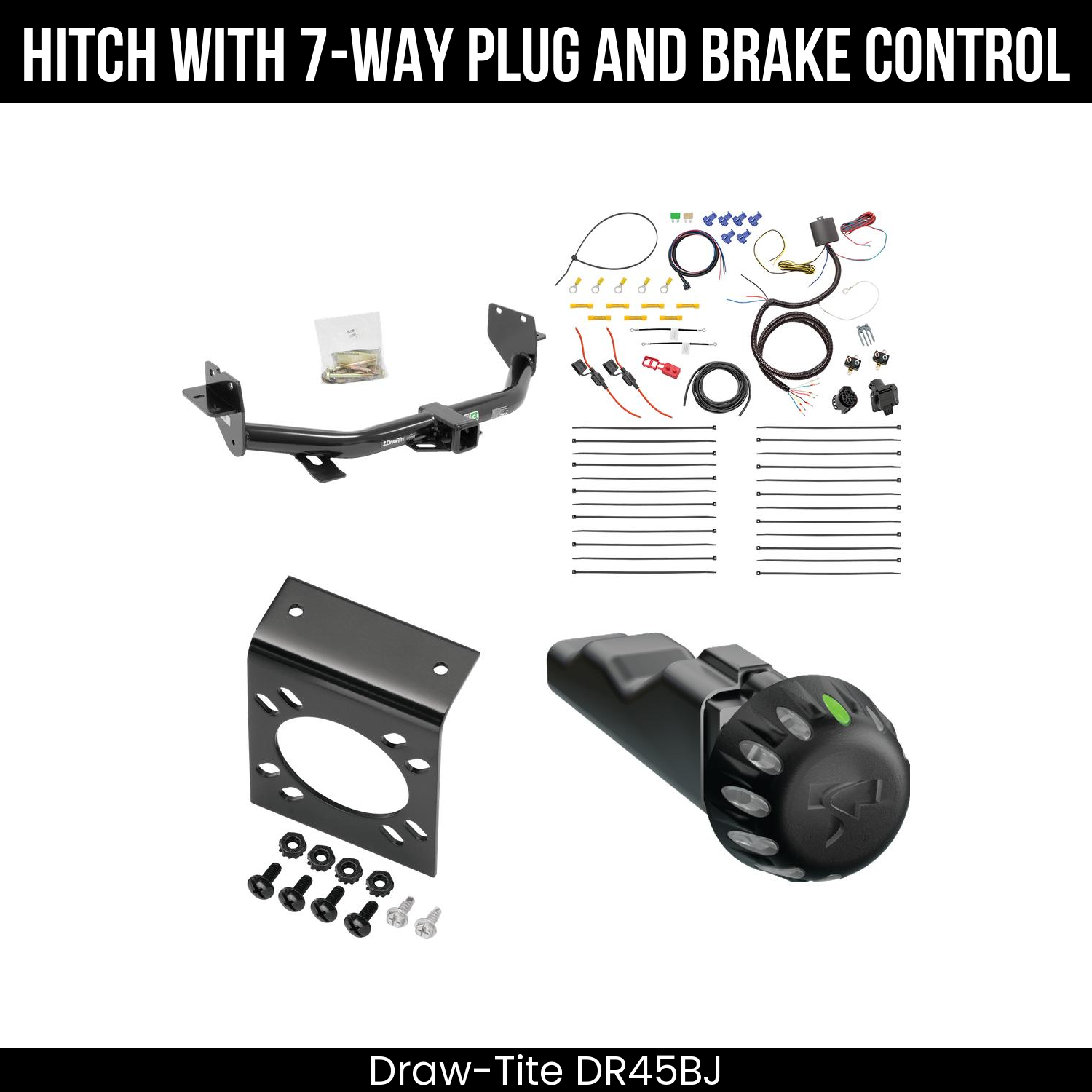 Trailer Hitch , 7-Way , Tekonsha Voyager iD Smart Brake Control