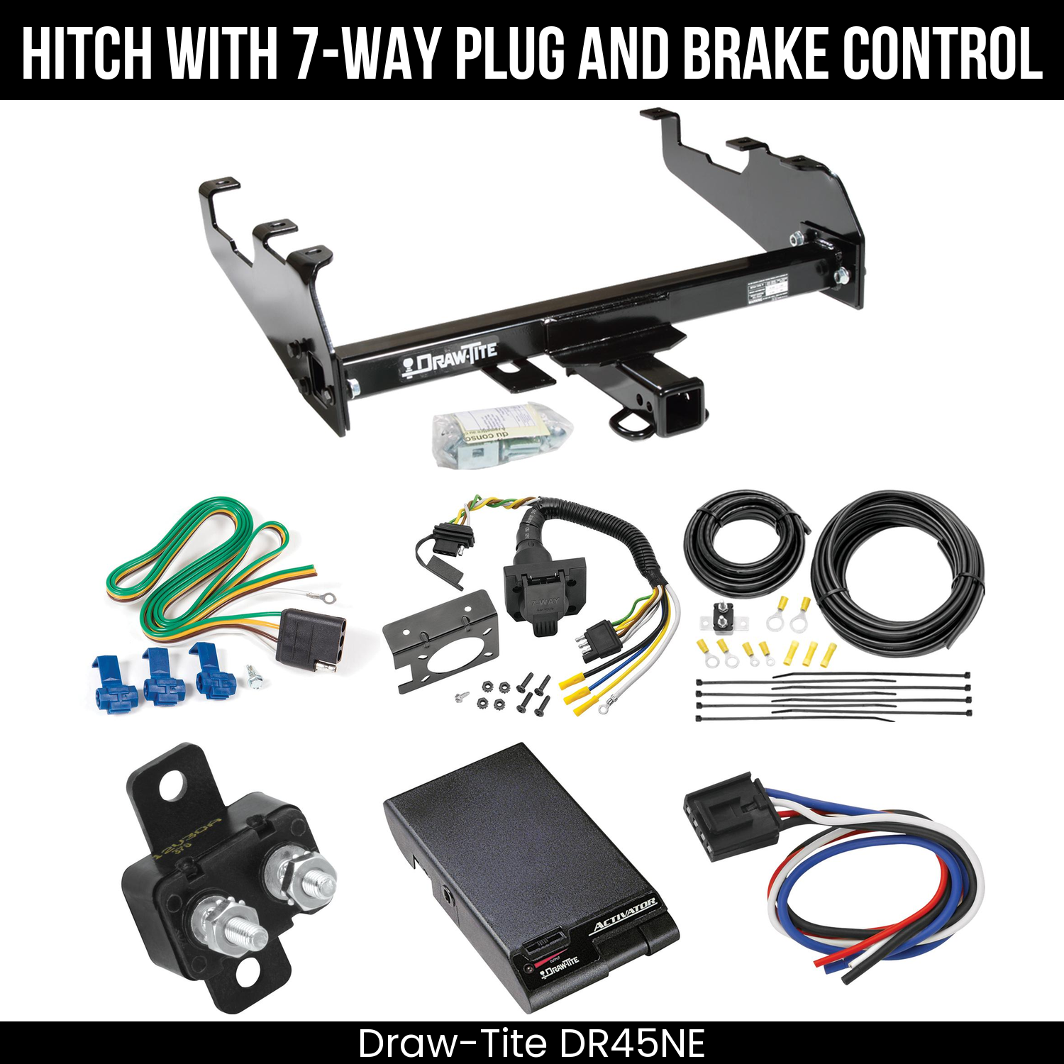Trailer Hitch , 7-Way , Draw-Tite Activator Brake Control