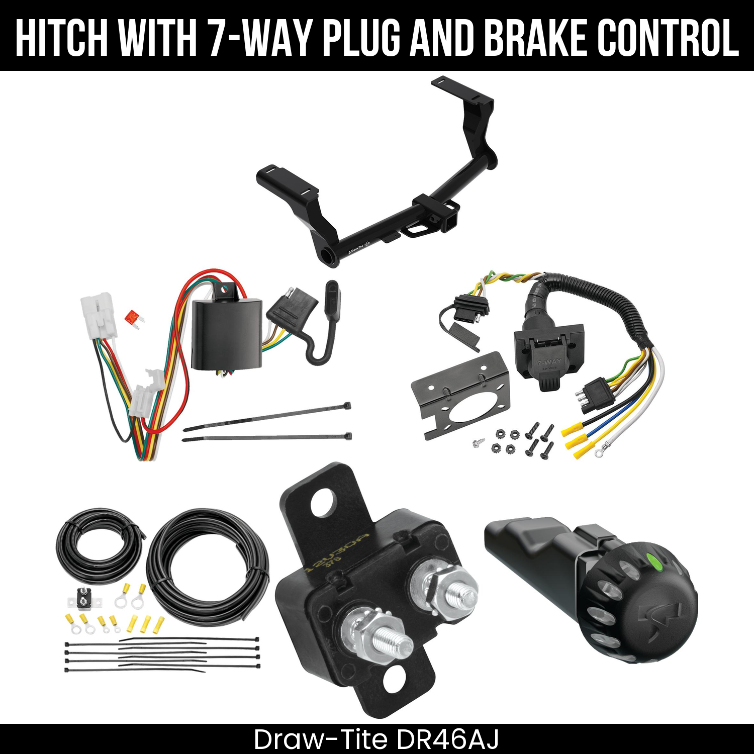 Trailer Hitch , 7-Way , Tekonsha Voyager iD Smart Brake Control