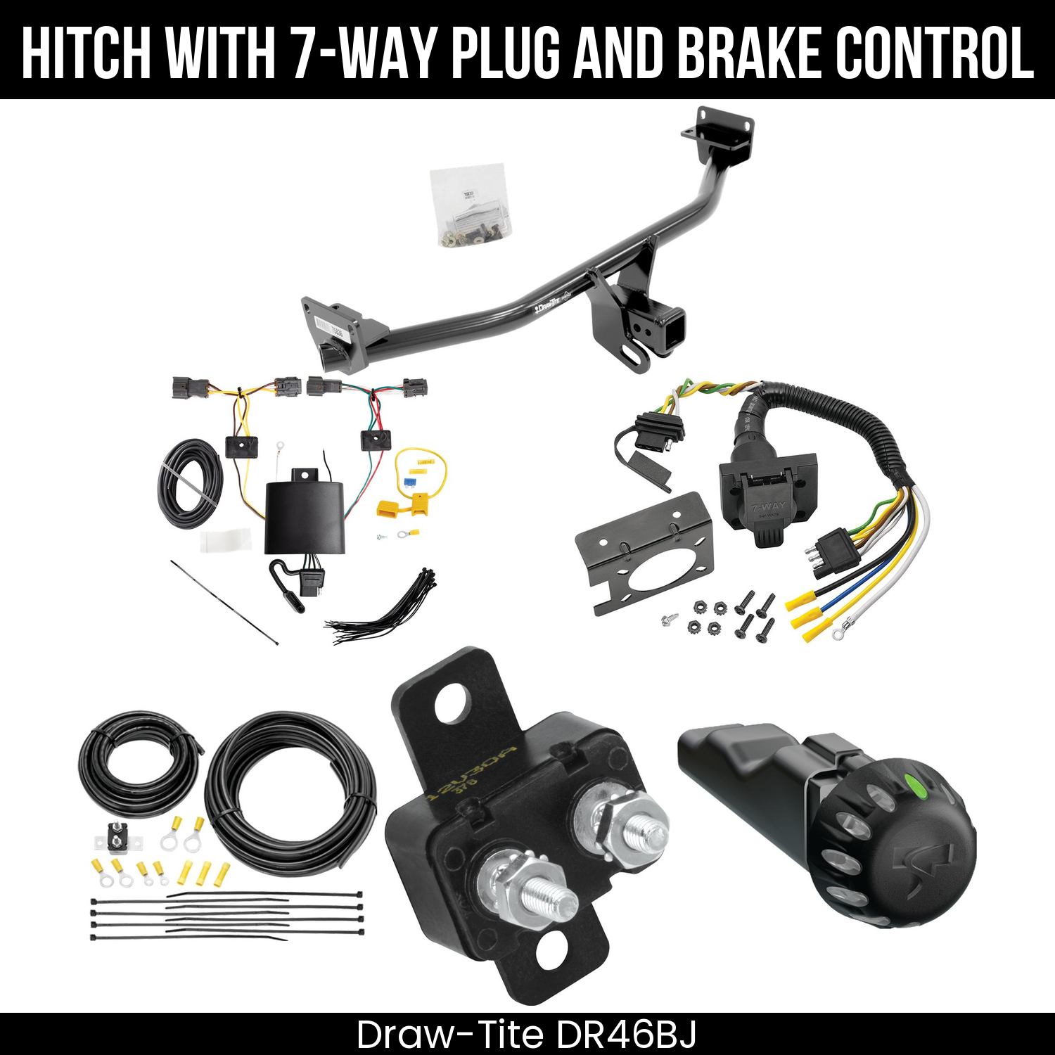 Trailer Hitch , 7-Way , Tekonsha Voyager iD Smart Brake Control