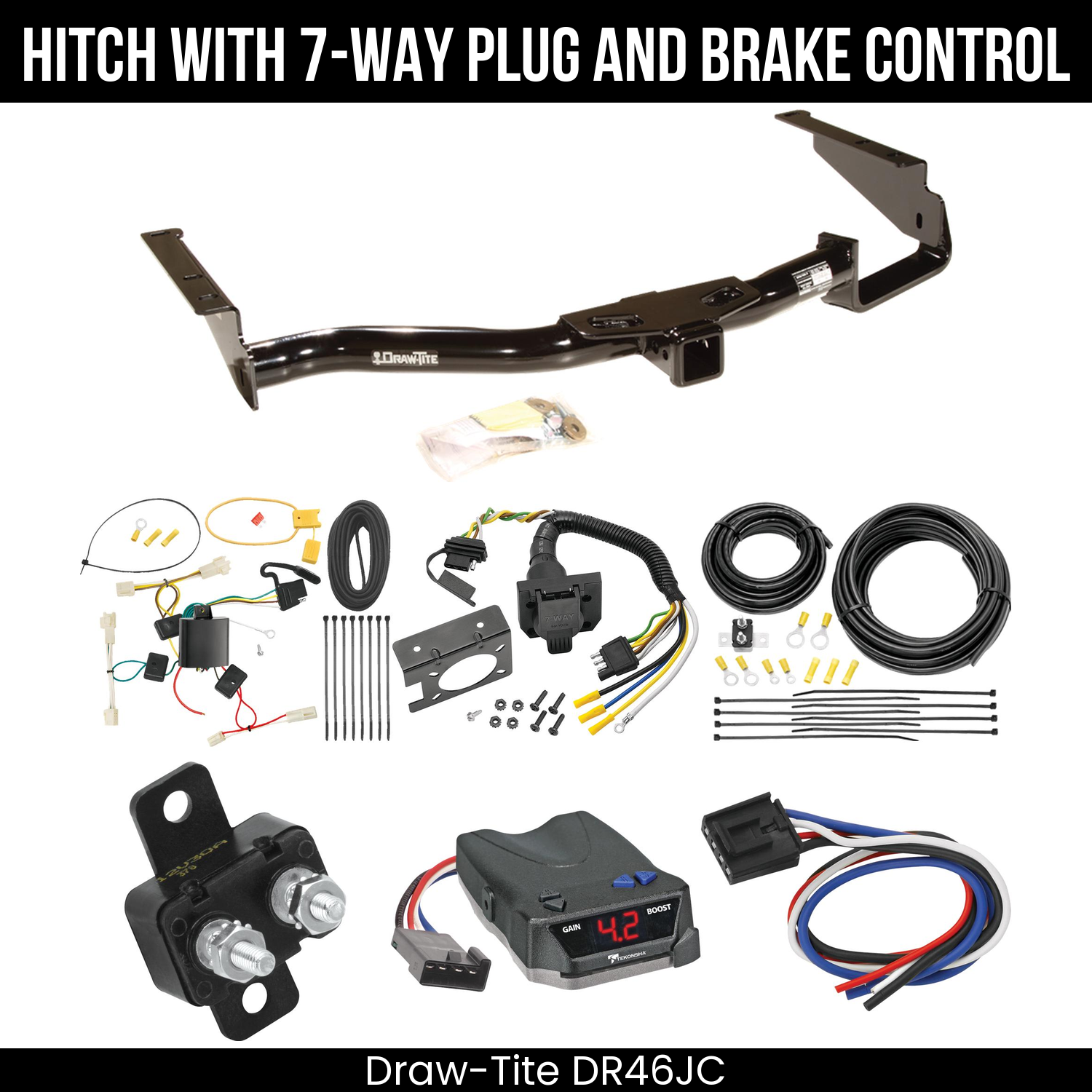 Trailer Hitch , 7-Way , Tekonsha Brake EVN Control