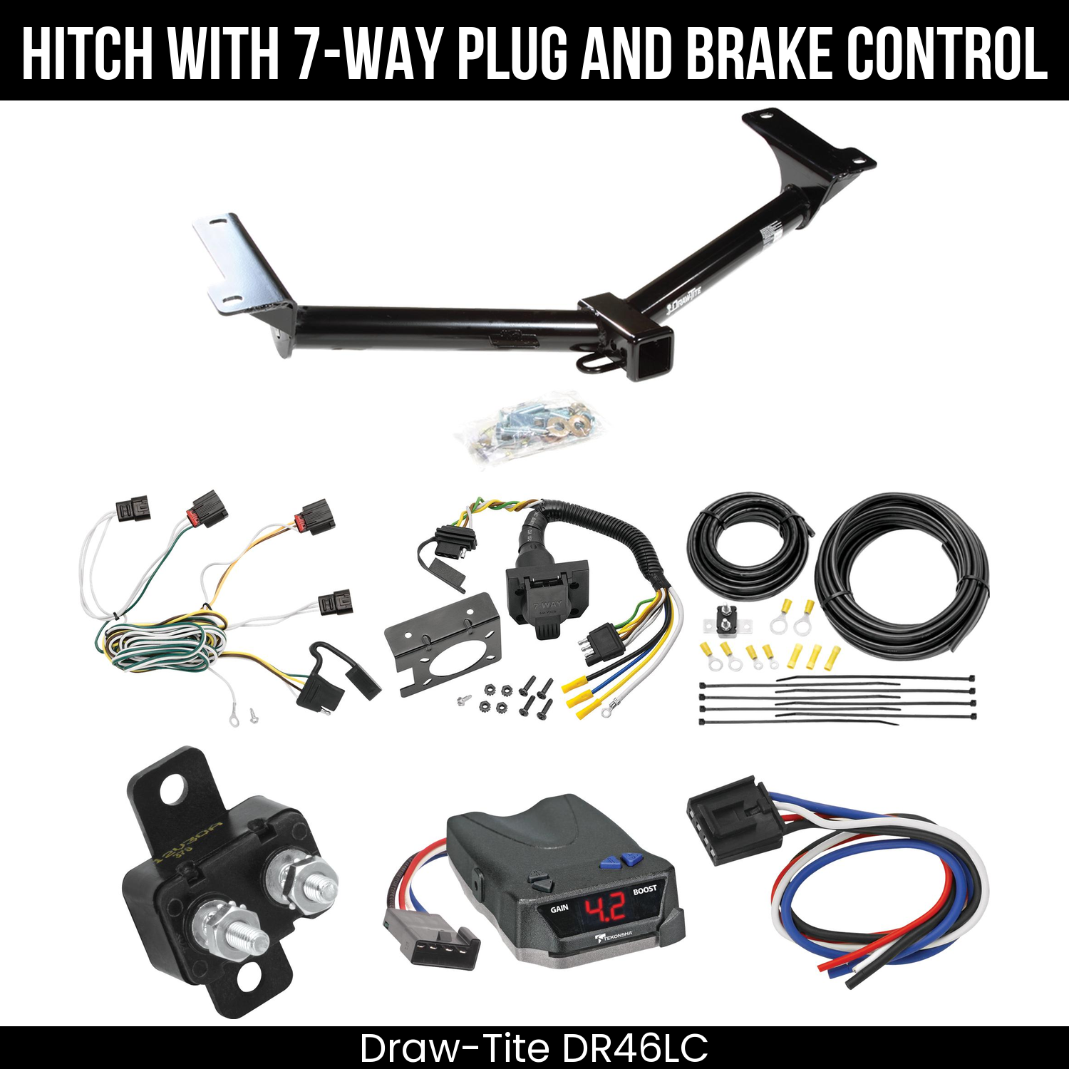 Trailer Hitch , 7-Way , Tekonsha Brake EVN Control