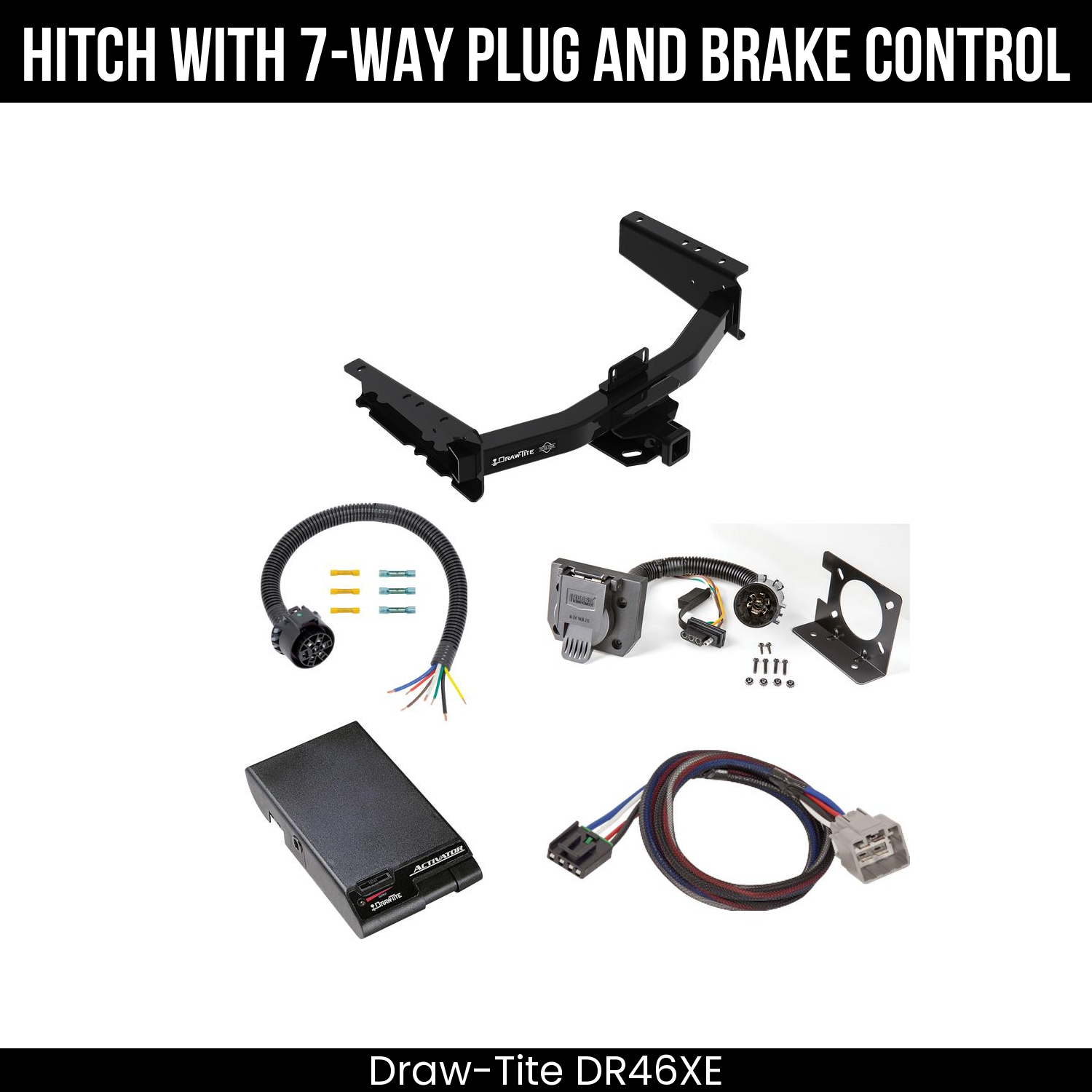 Trailer Hitch , 7-Way , Draw-Tite Activator Brake Control