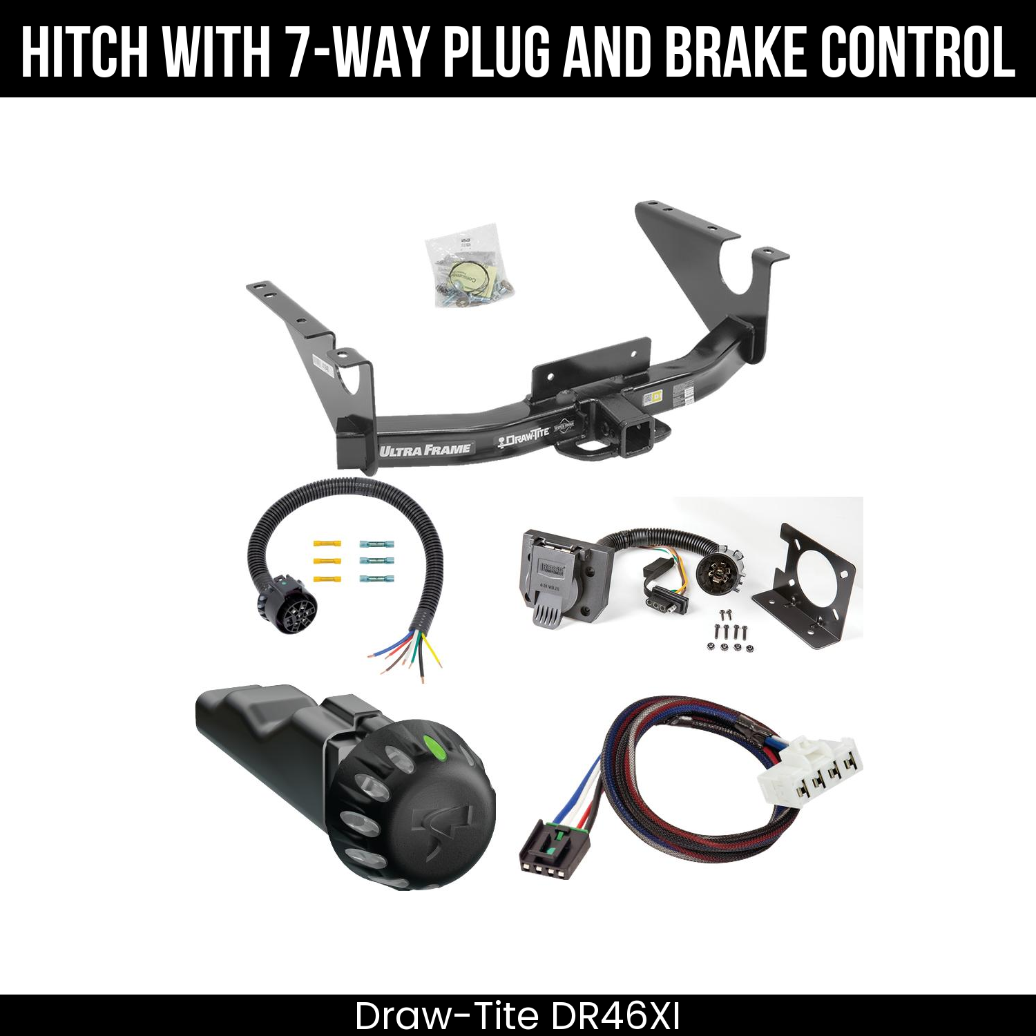 Trailer Hitch , 7-Way , Tekonsha Voyager iD Smart Brake Control