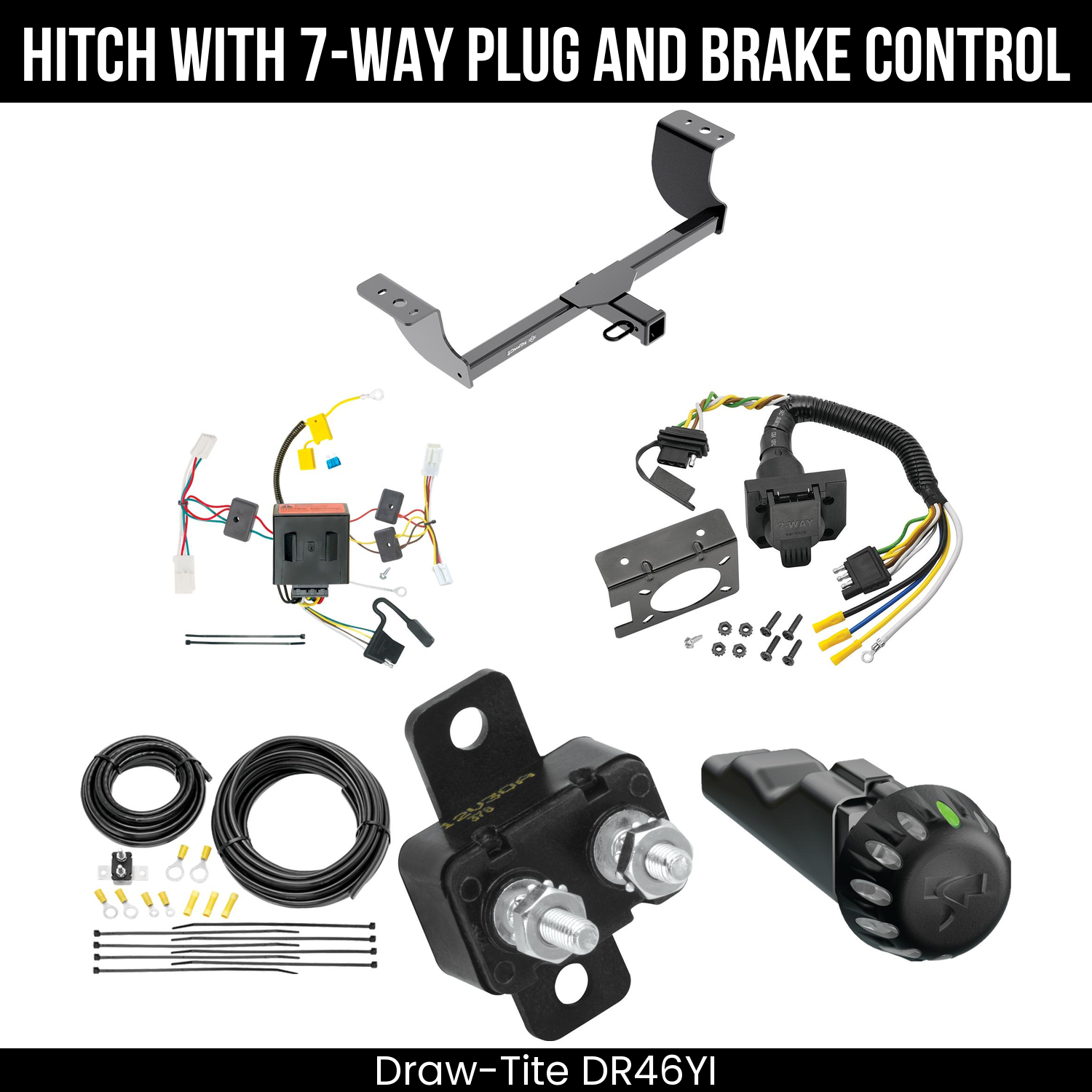 Trailer Hitch , 7-Way , Tekonsha Voyager iD Smart Brake Control