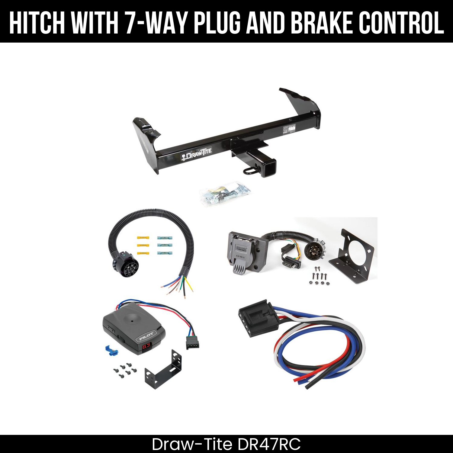 Trailer Hitch , 7-Way , Pro Series Pilot Brake Control