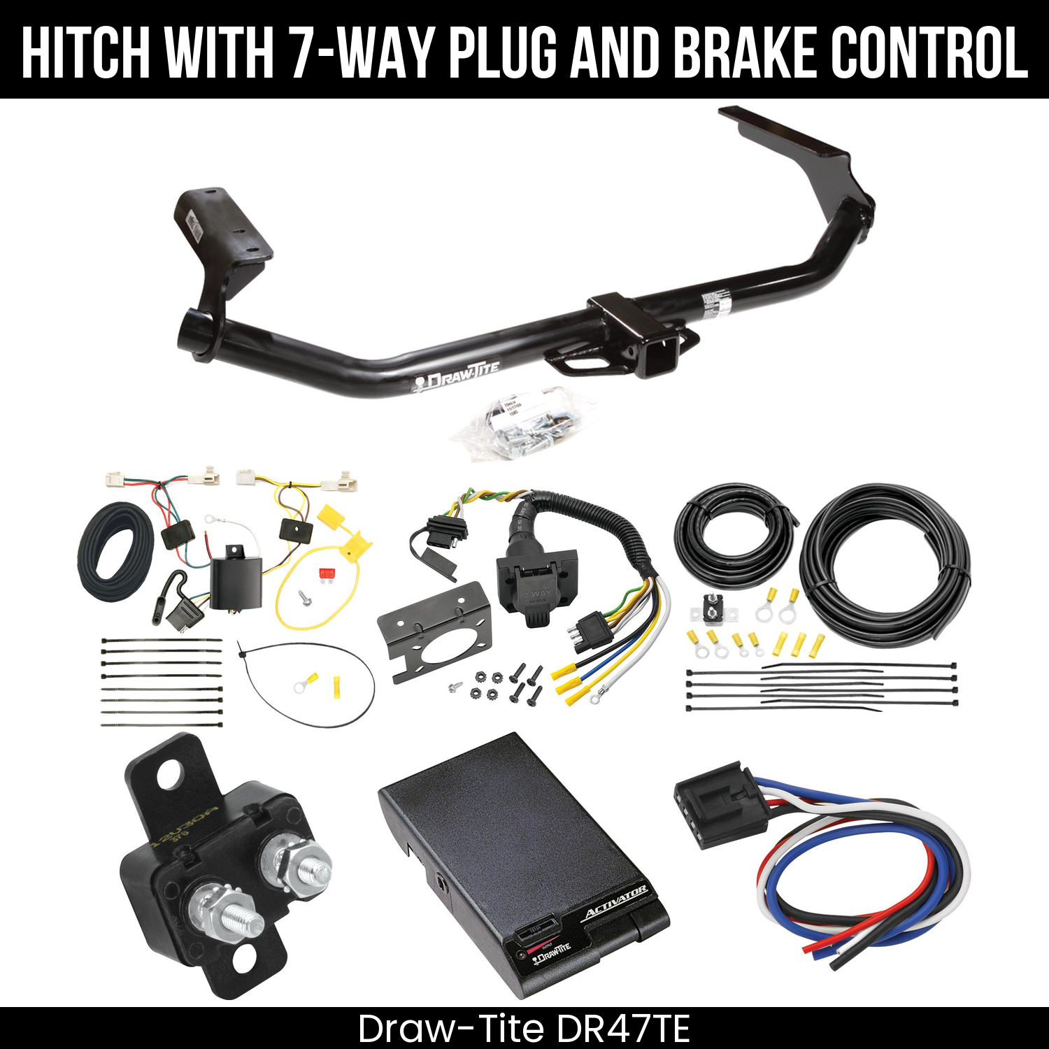 Trailer Hitch , 7-Way , Draw-Tite Activator Brake Control