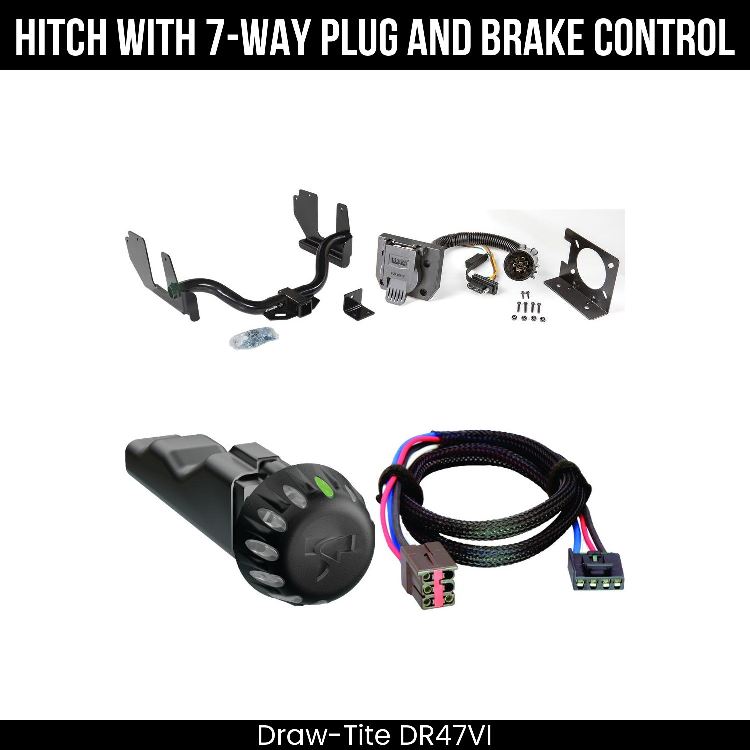 Trailer Hitch , 7-Way , Tekonsha Voyager iD Smart Brake Control