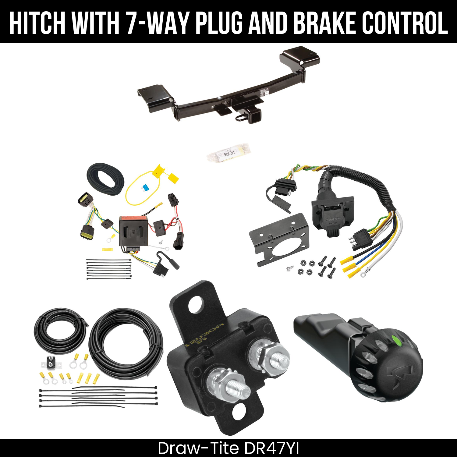 Trailer Hitch , 7-Way , Tekonsha Voyager iD Smart Brake Control