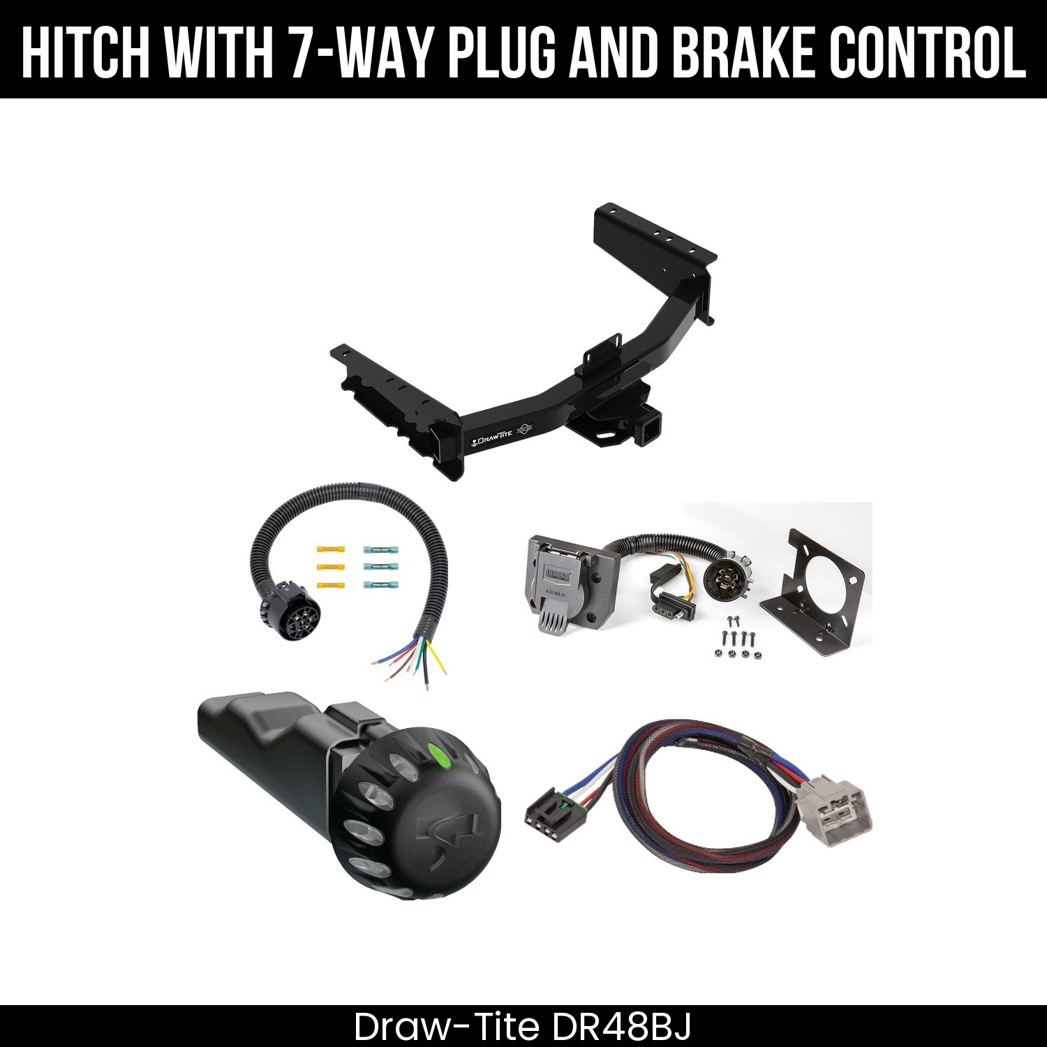 Trailer Hitch , 7-Way , Tekonsha Voyager iD Smart Brake Control