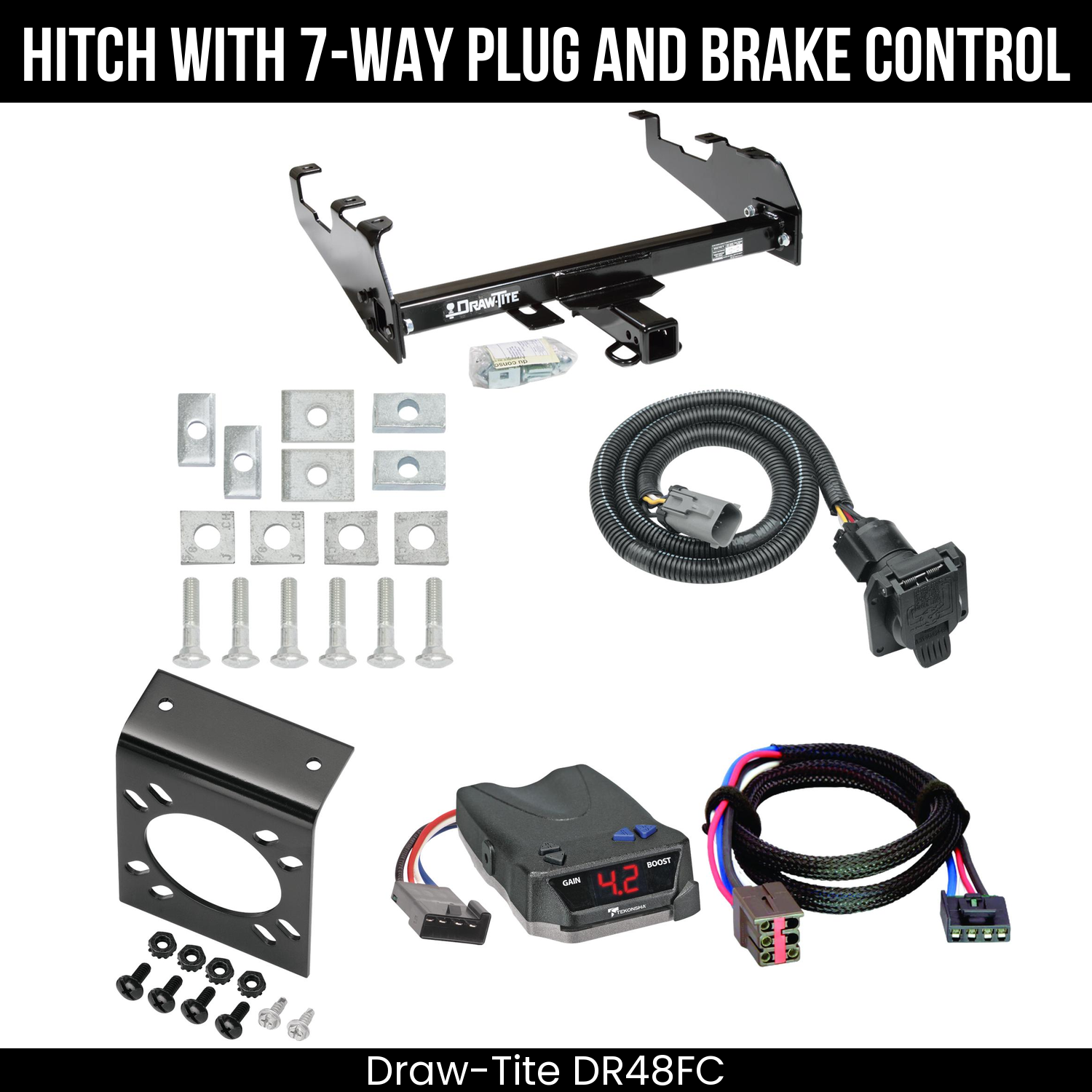Trailer Hitch , 7-Way , Tekonsha Brake EVN Control