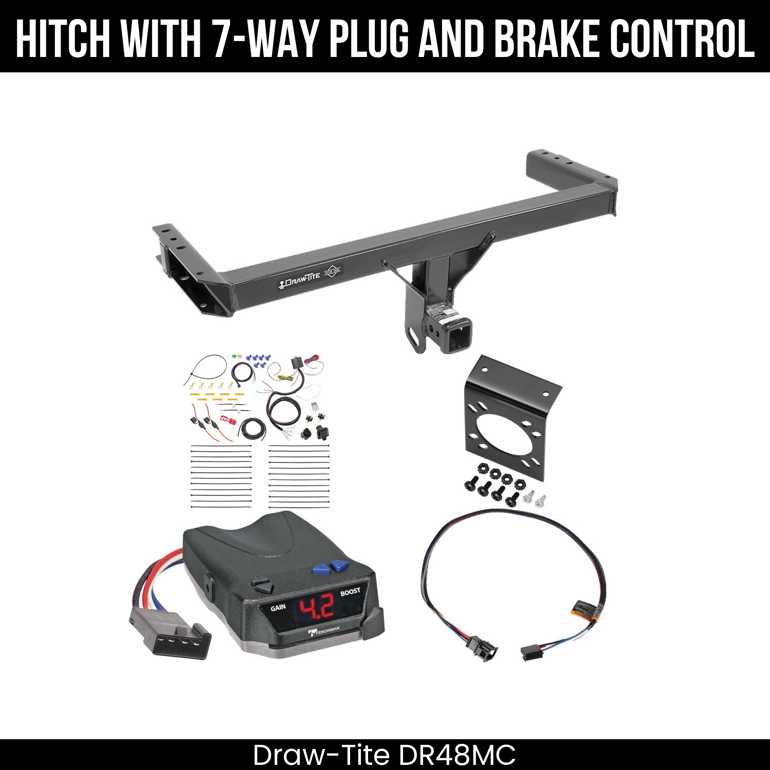 Trailer Hitch , 7-Way , Tekonsha Brake EVN Control