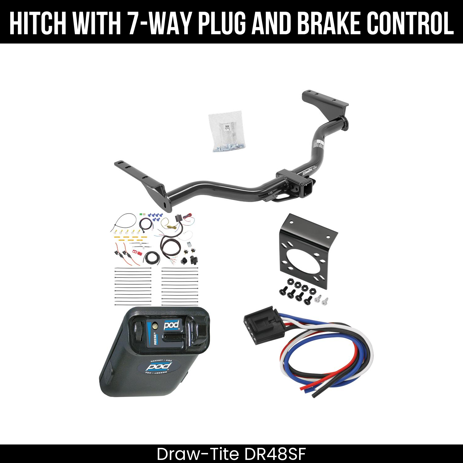 Trailer Hitch , 7-Way , Reese POD Brake Control