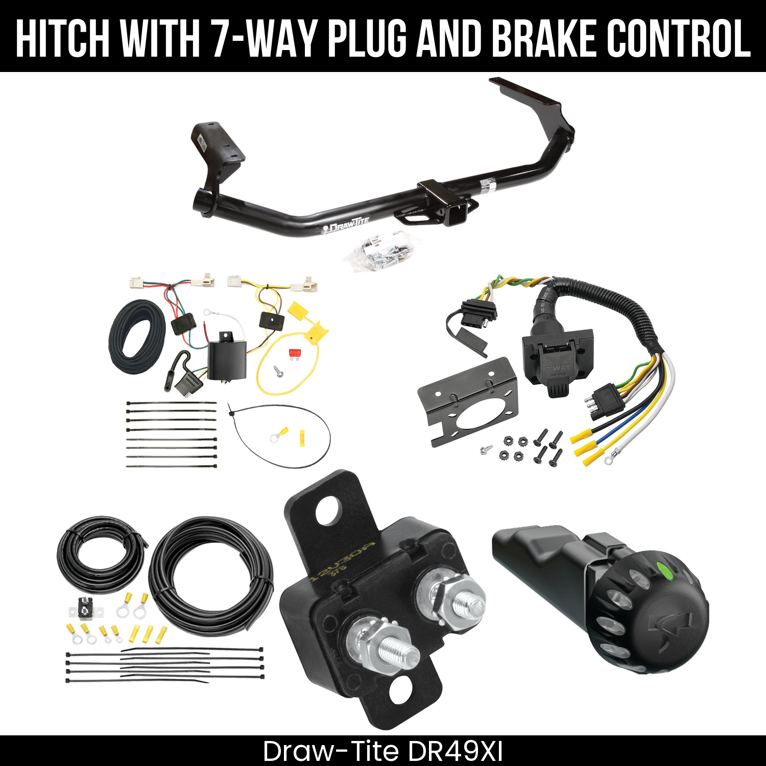 Trailer Hitch , 7-Way , Tekonsha Voyager iD Smart Brake Control
