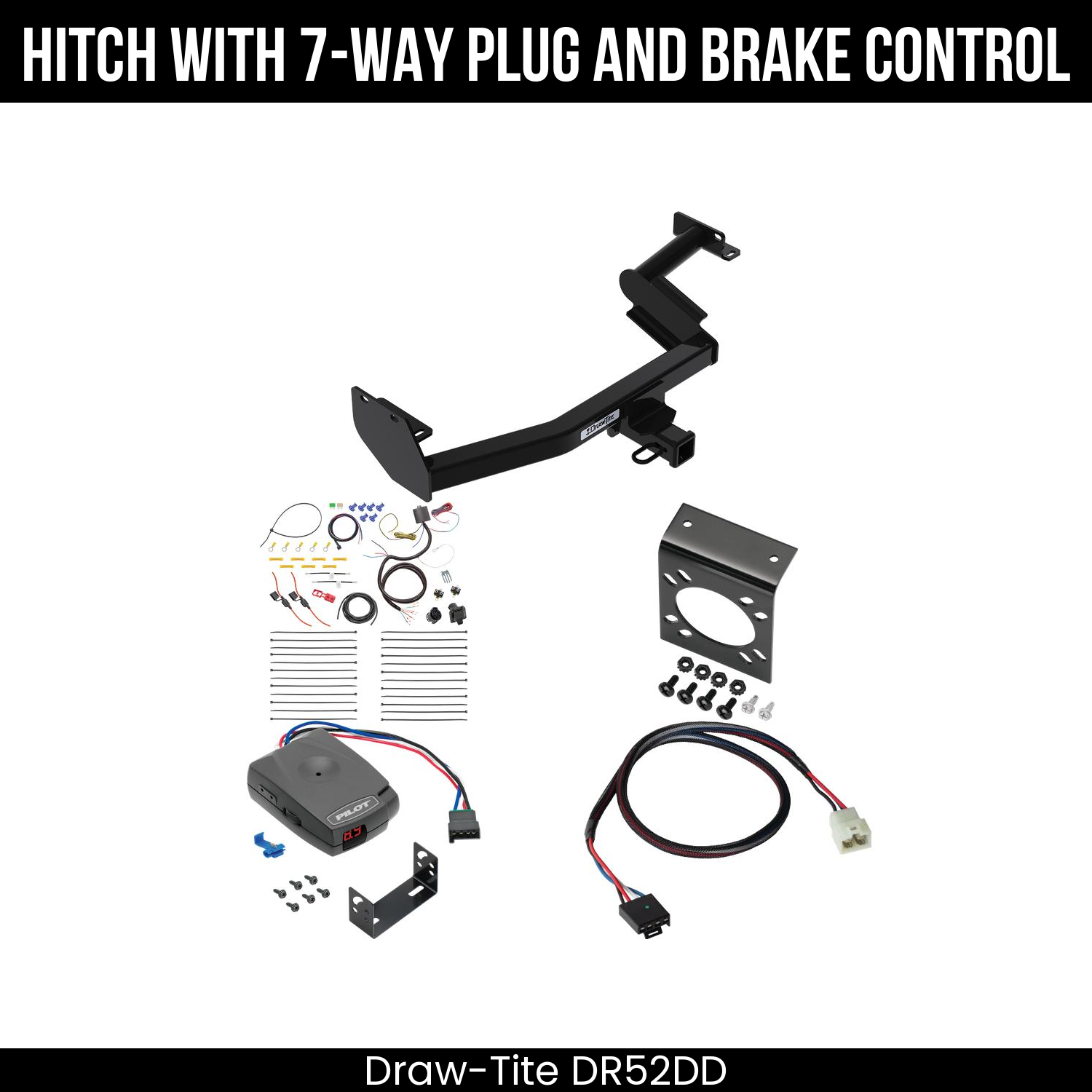 Trailer Hitch , 7-Way , Pro Series Pilot Brake Control